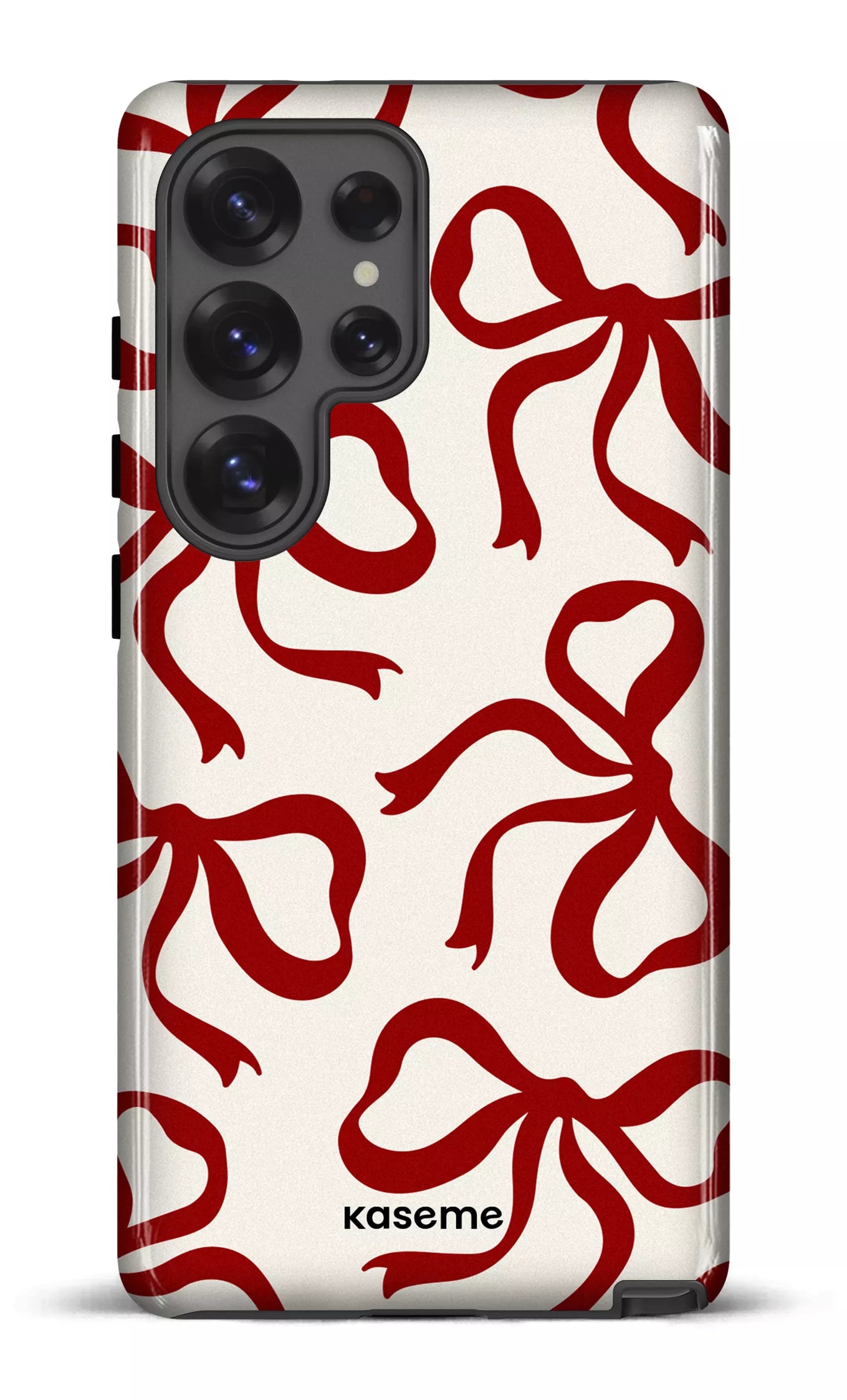 Galaxy S25 Ultra Tough (Gloss) Lace Burgundy -