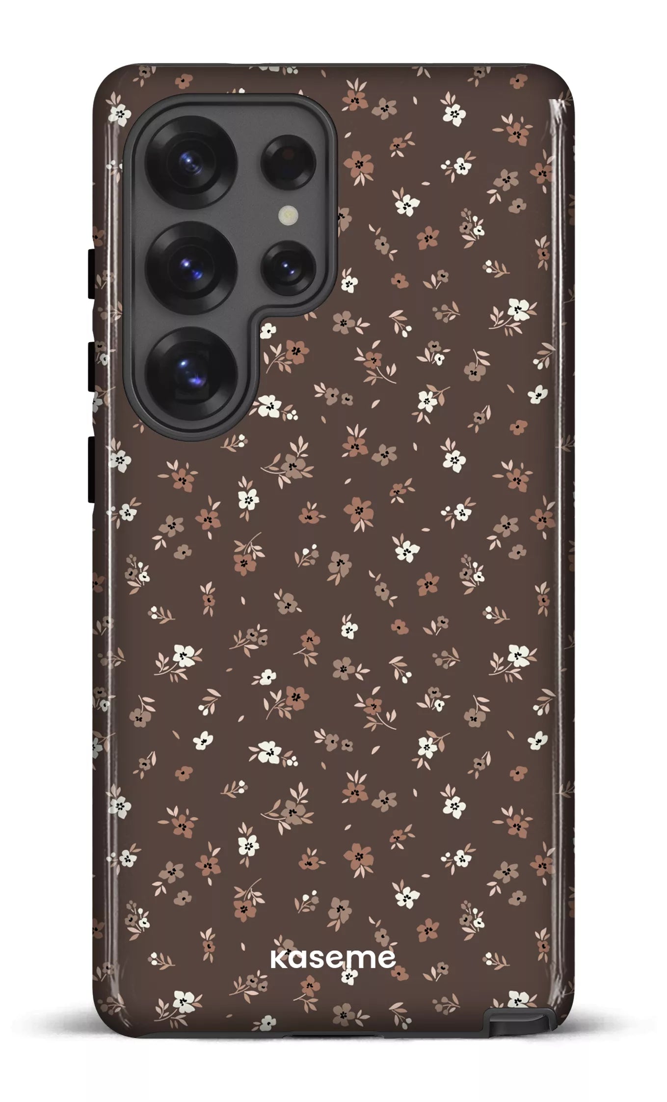 Galaxy S25 Ultra Tough (Gloss) Porcelain blossom Mocha -