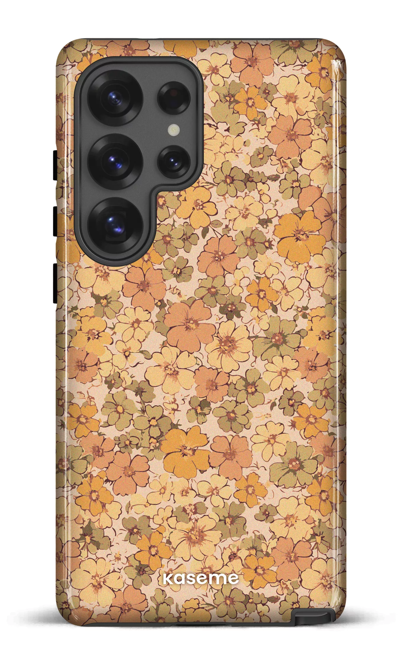 Galaxy S25 Ultra Tough (Gloss) Rustic Romance Yellow -