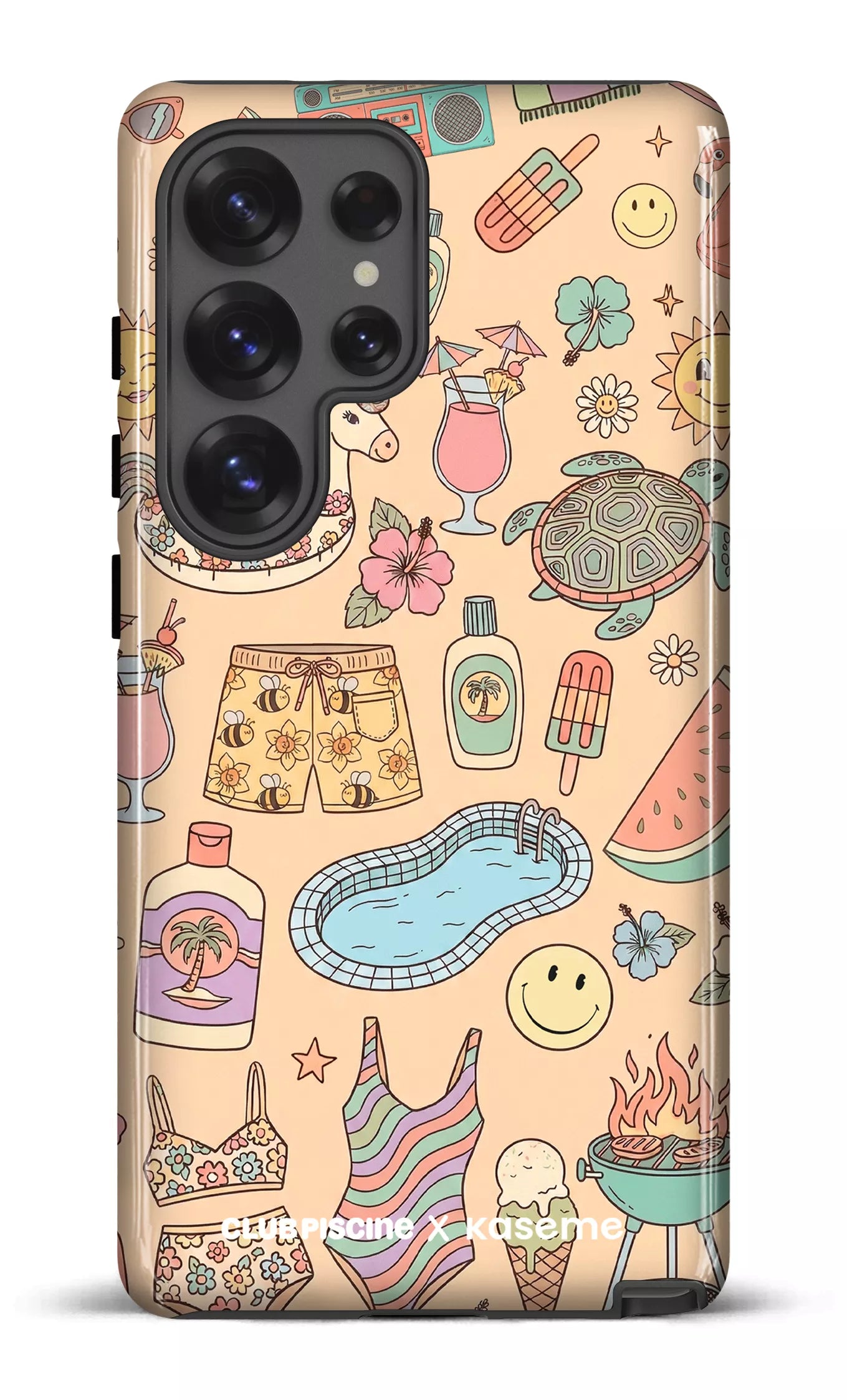 Galaxy S25 Ultra Tough (Gloss) Summer Icon by Club Piscine -