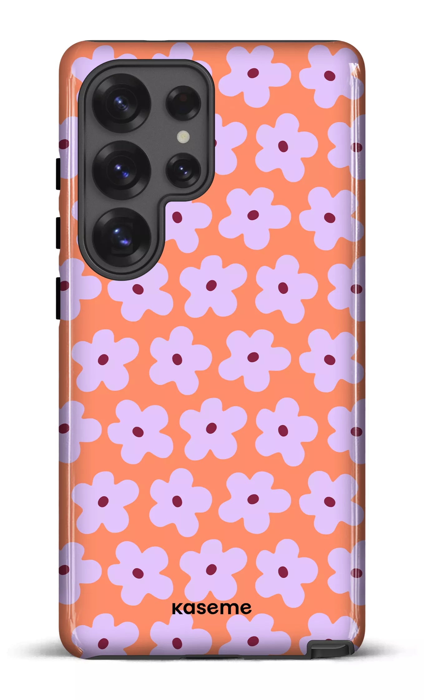 Galaxy S25 Ultra Tough (Gloss) Viva la Fiori Orange -