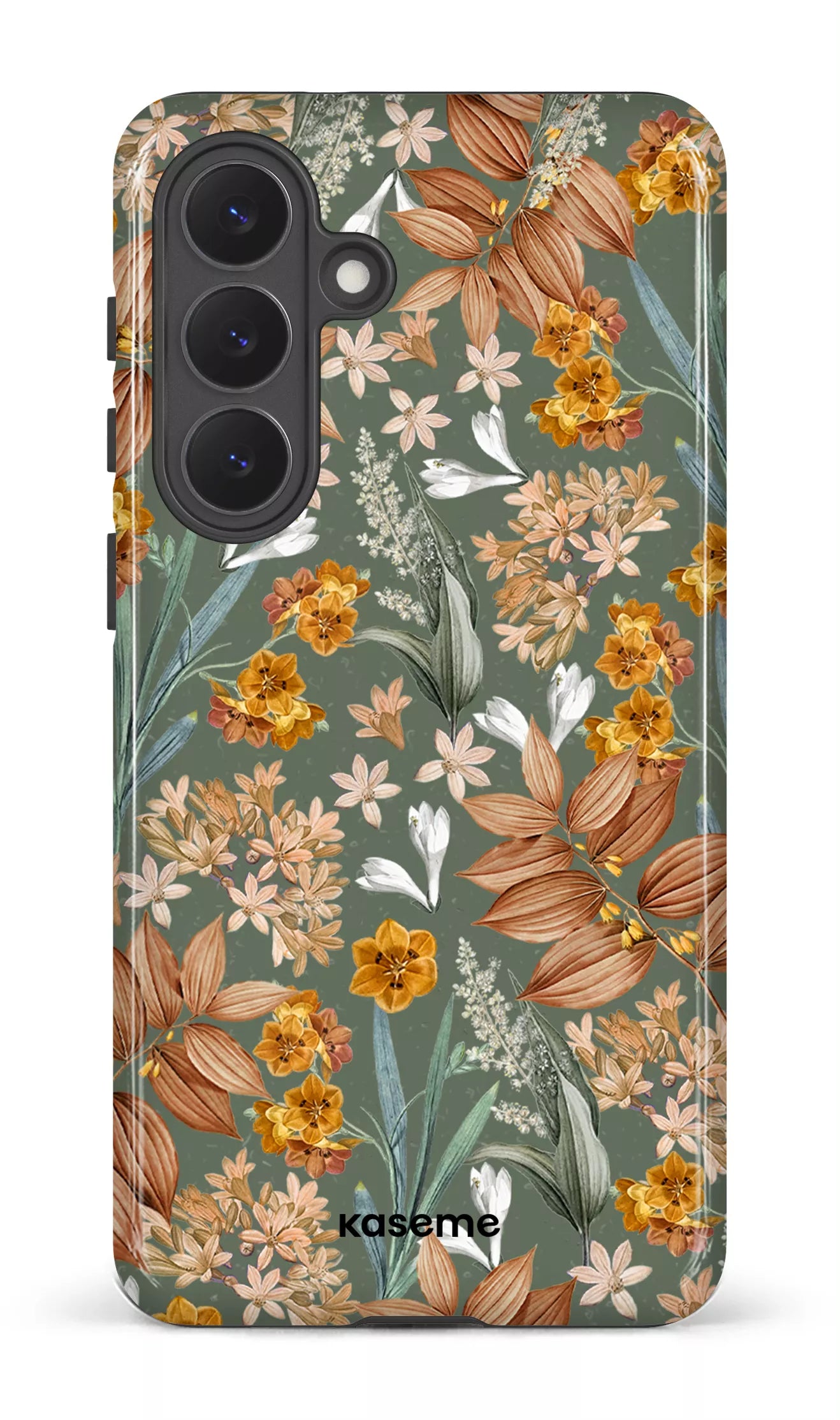 Galaxy S26P Tough (Gloss) Autumn Leaves Green -