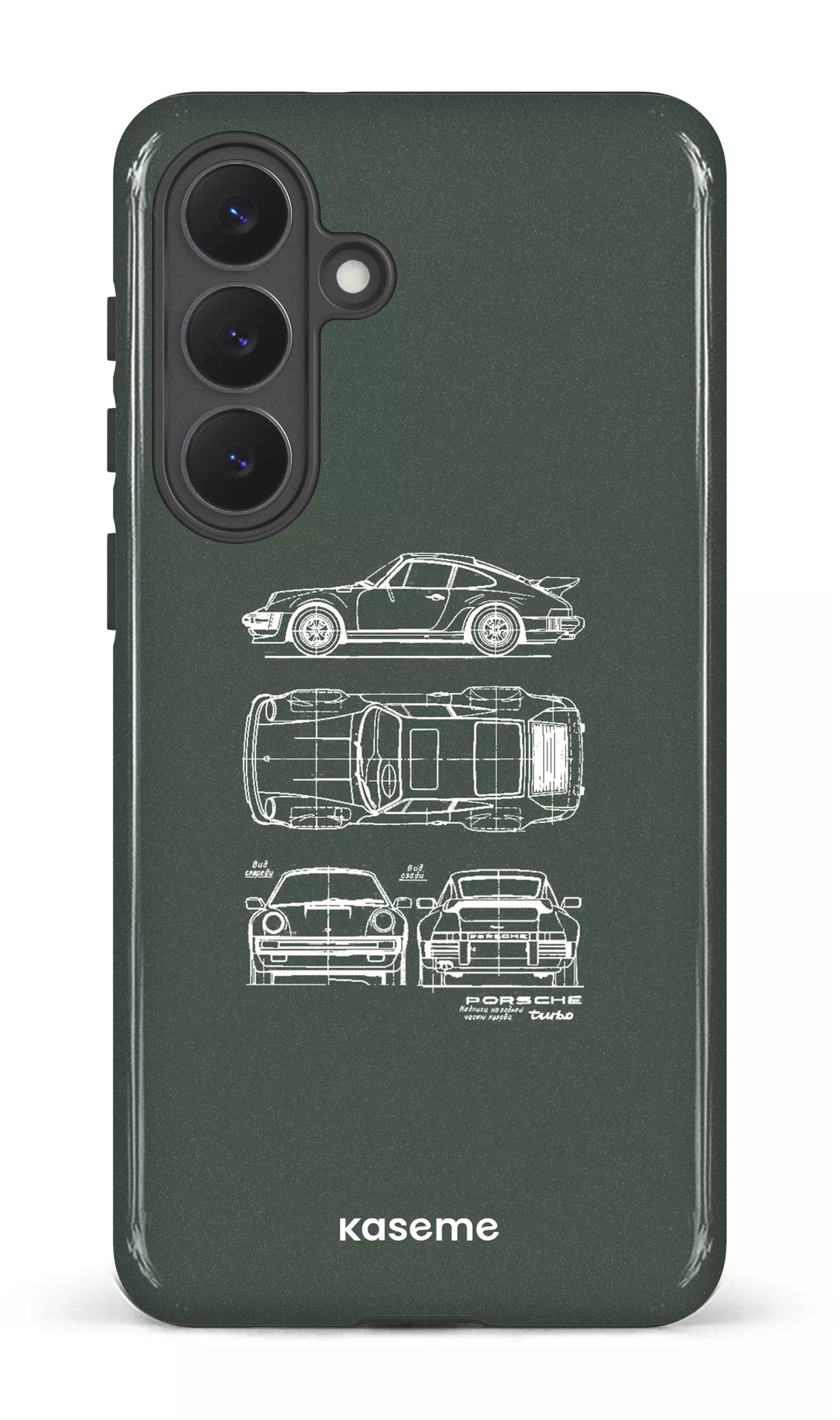 Galaxy S26P Tough (Gloss) Beat The Traffic Green -