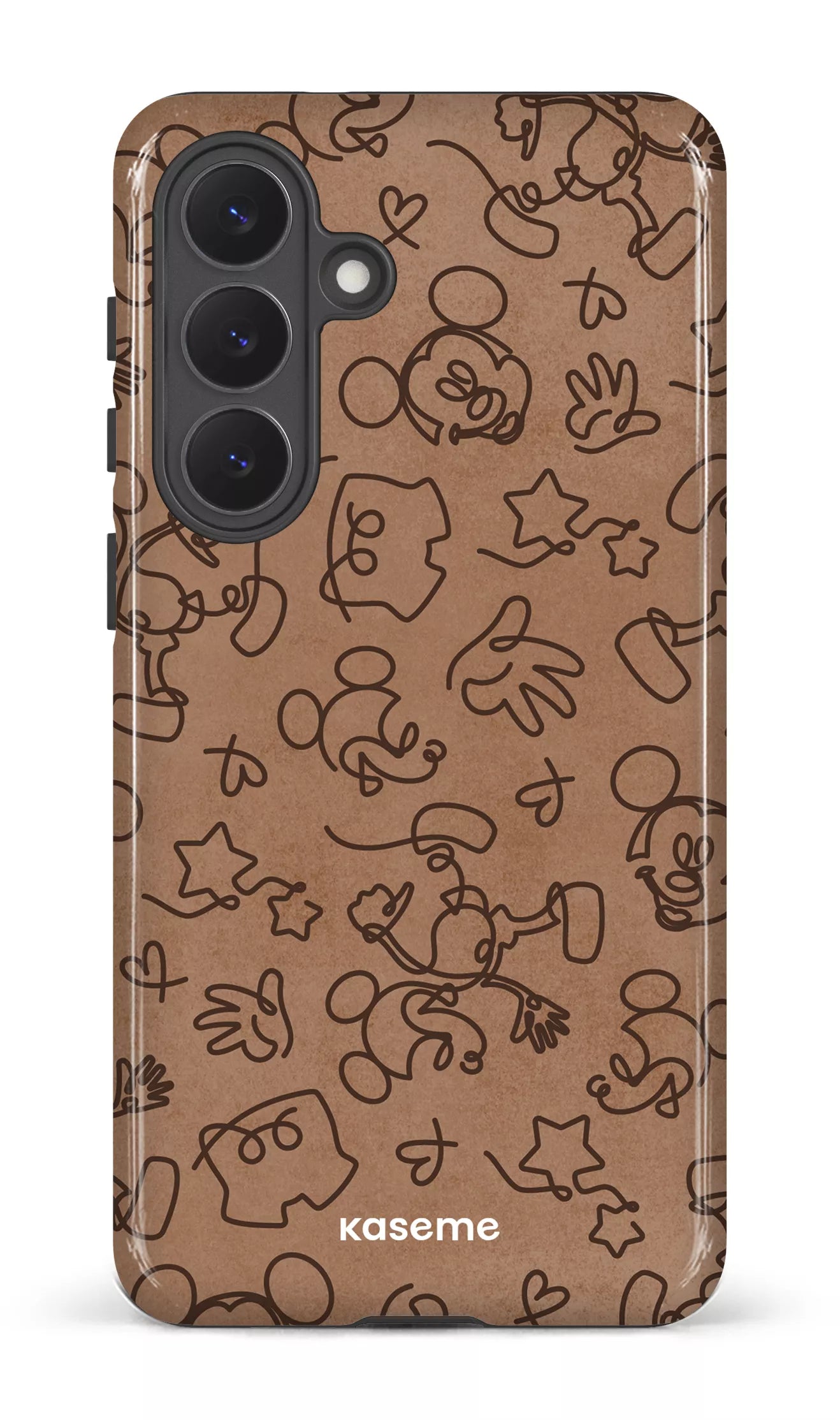 Galaxy S26P Tough (Gloss) Doodle Mocha -