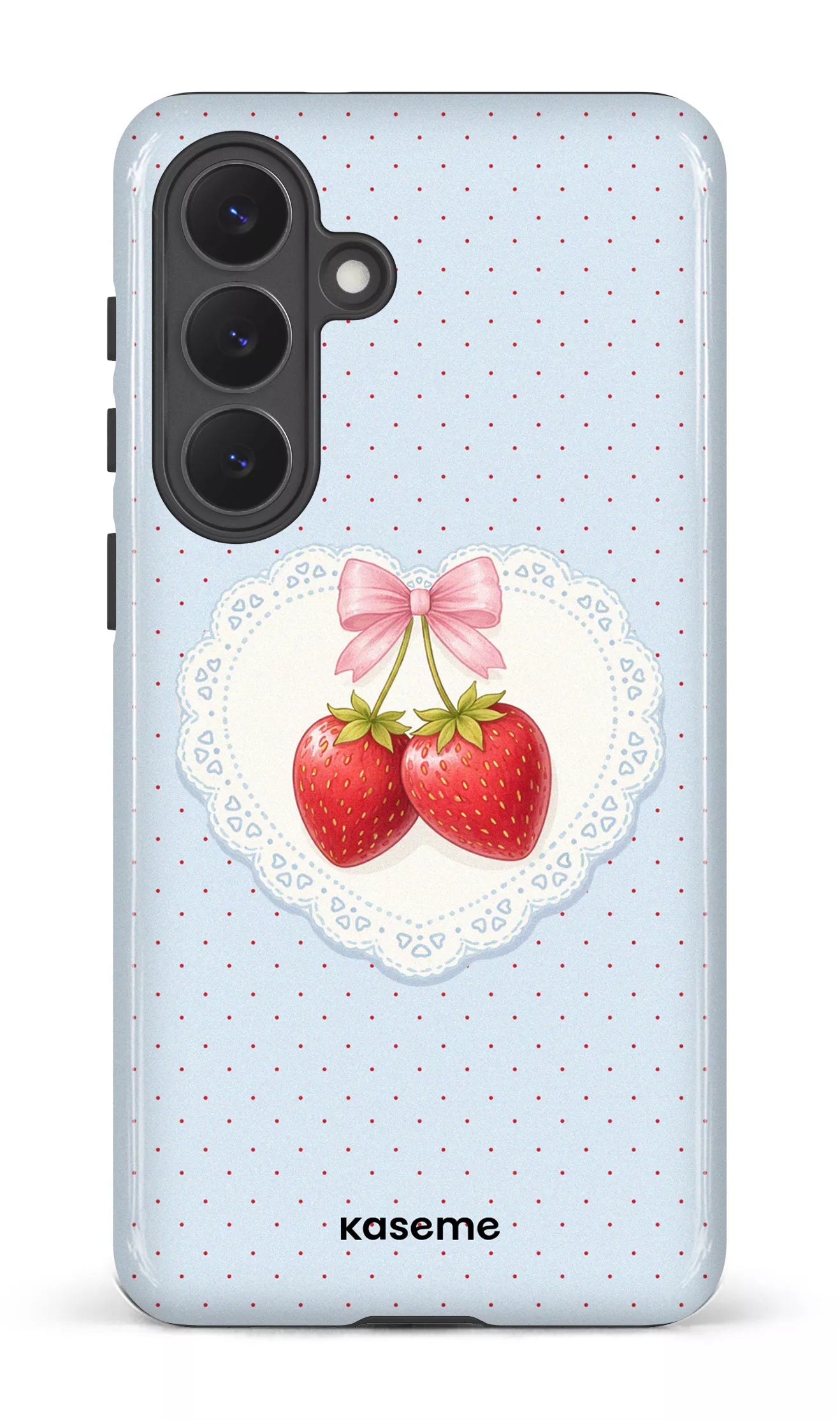 Galaxy S26P Tough (Gloss) Fresa Lace Blue -