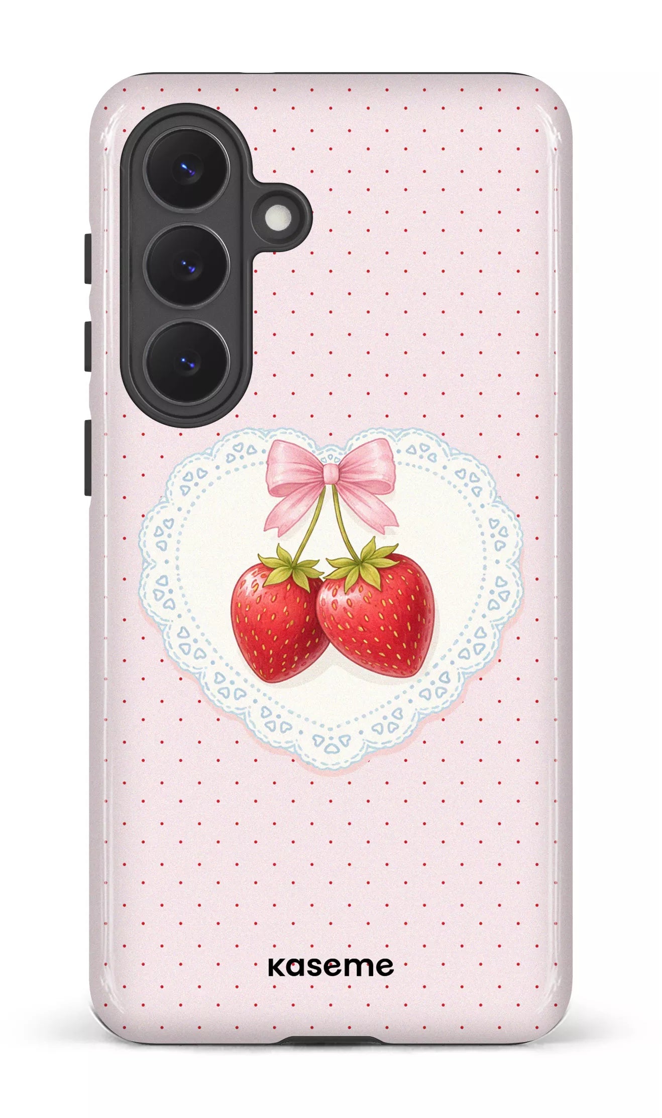 Galaxy S26P Tough (Gloss) Fresa Lace Pink -