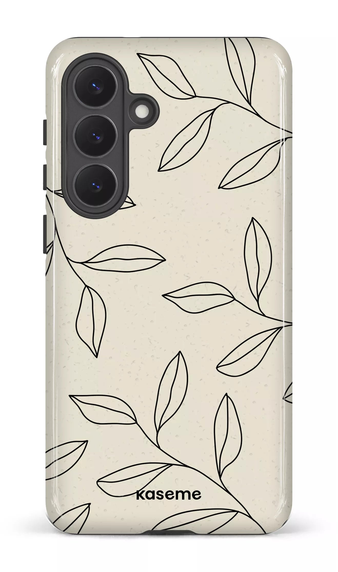 Galaxy S26P Tough (Gloss) Gloomy Beige and Black -