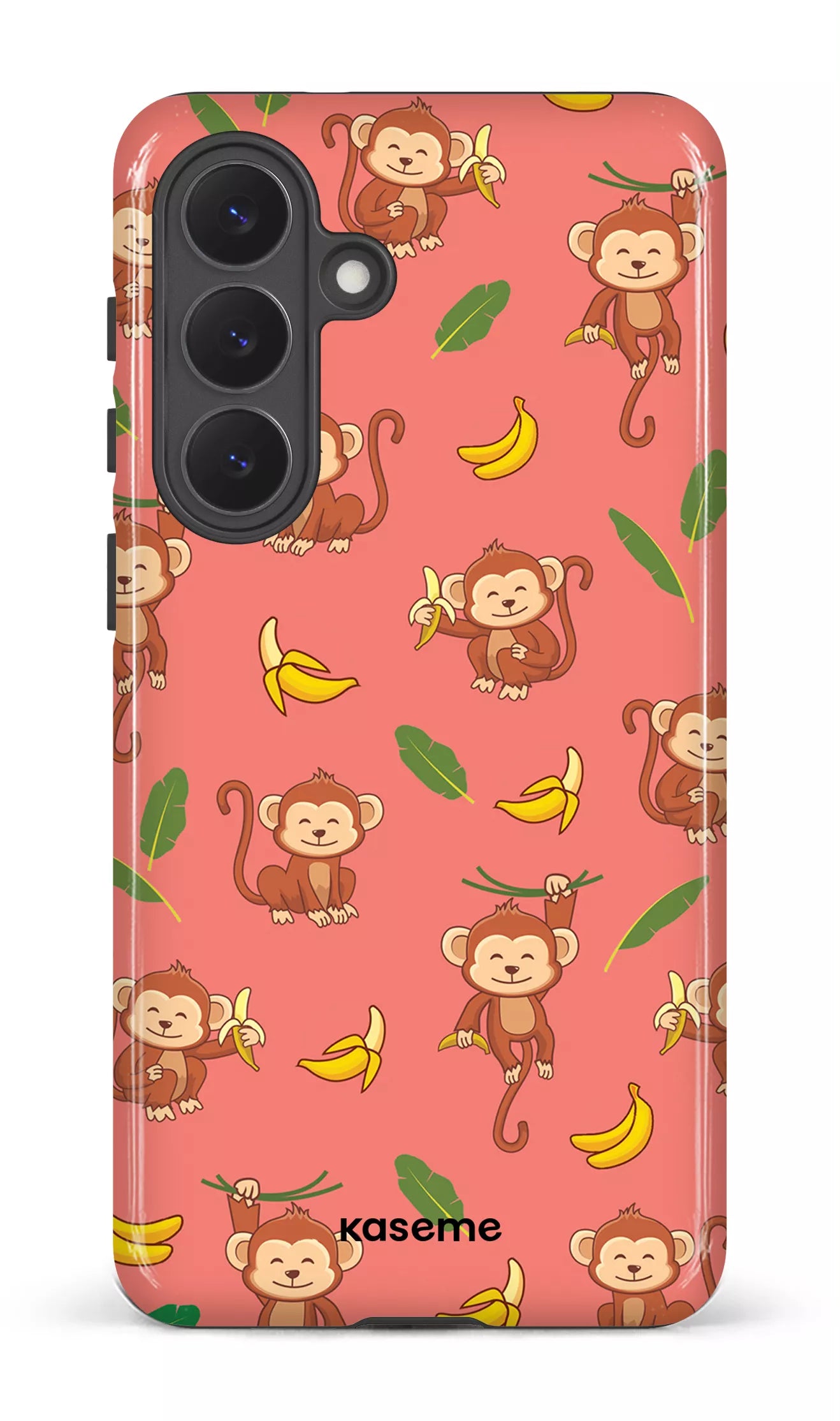 Galaxy S26P Tough (Gloss) Happy Monkey red -