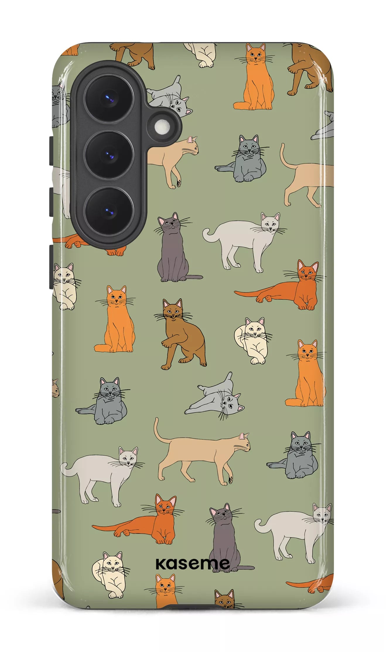 Galaxy S26P Tough (Gloss) Kitty green -