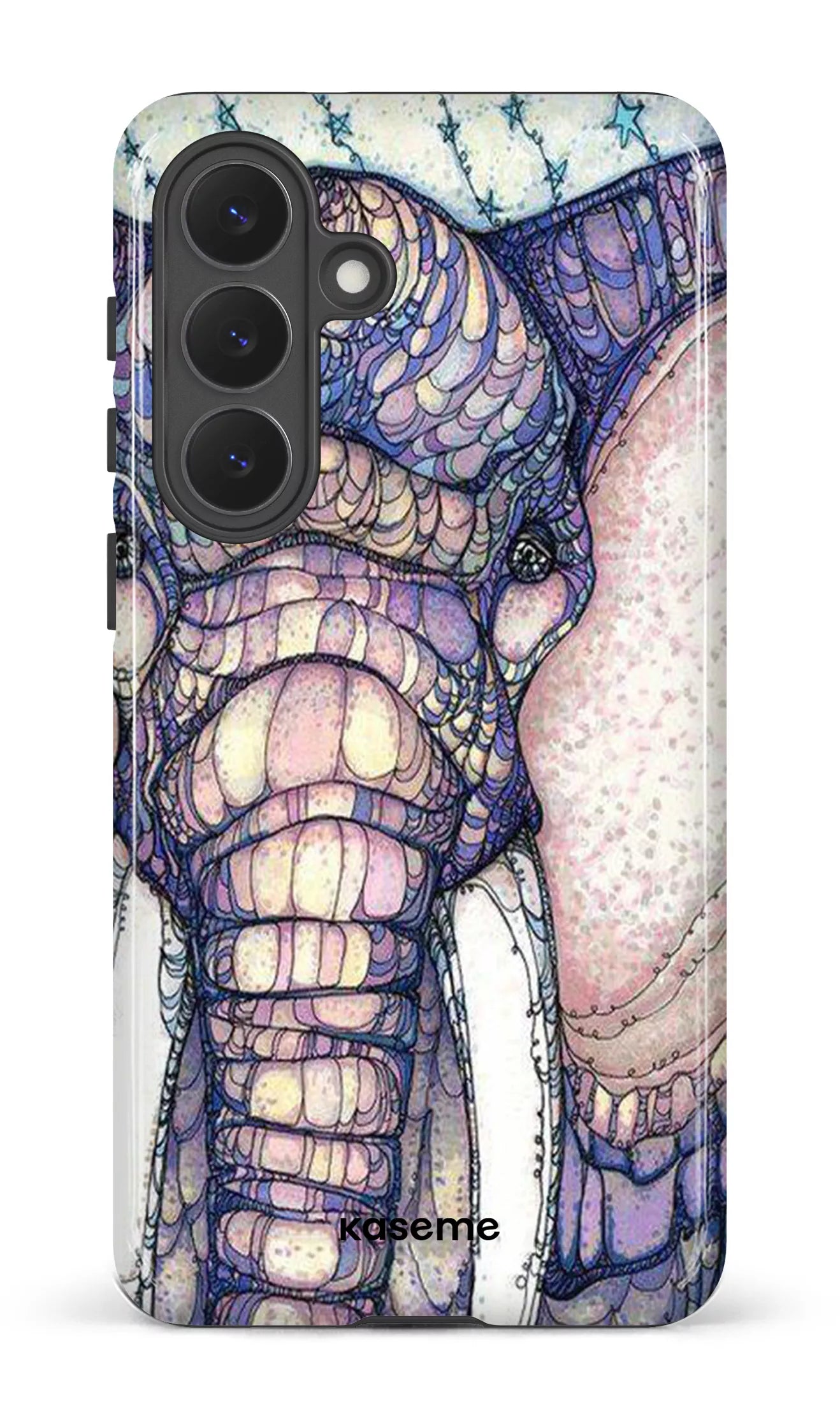 Galaxy S26P Tough (Gloss) Mosaic Elephant -