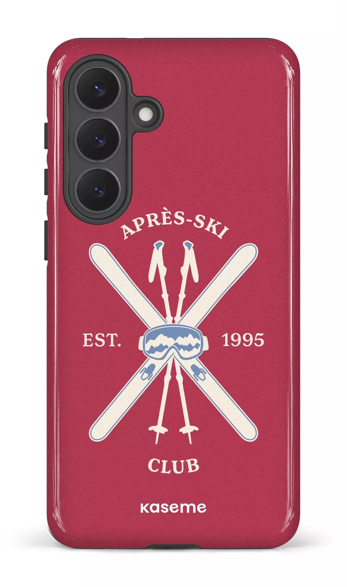Galaxy S26P Tough (Gloss) Off-Track Red -