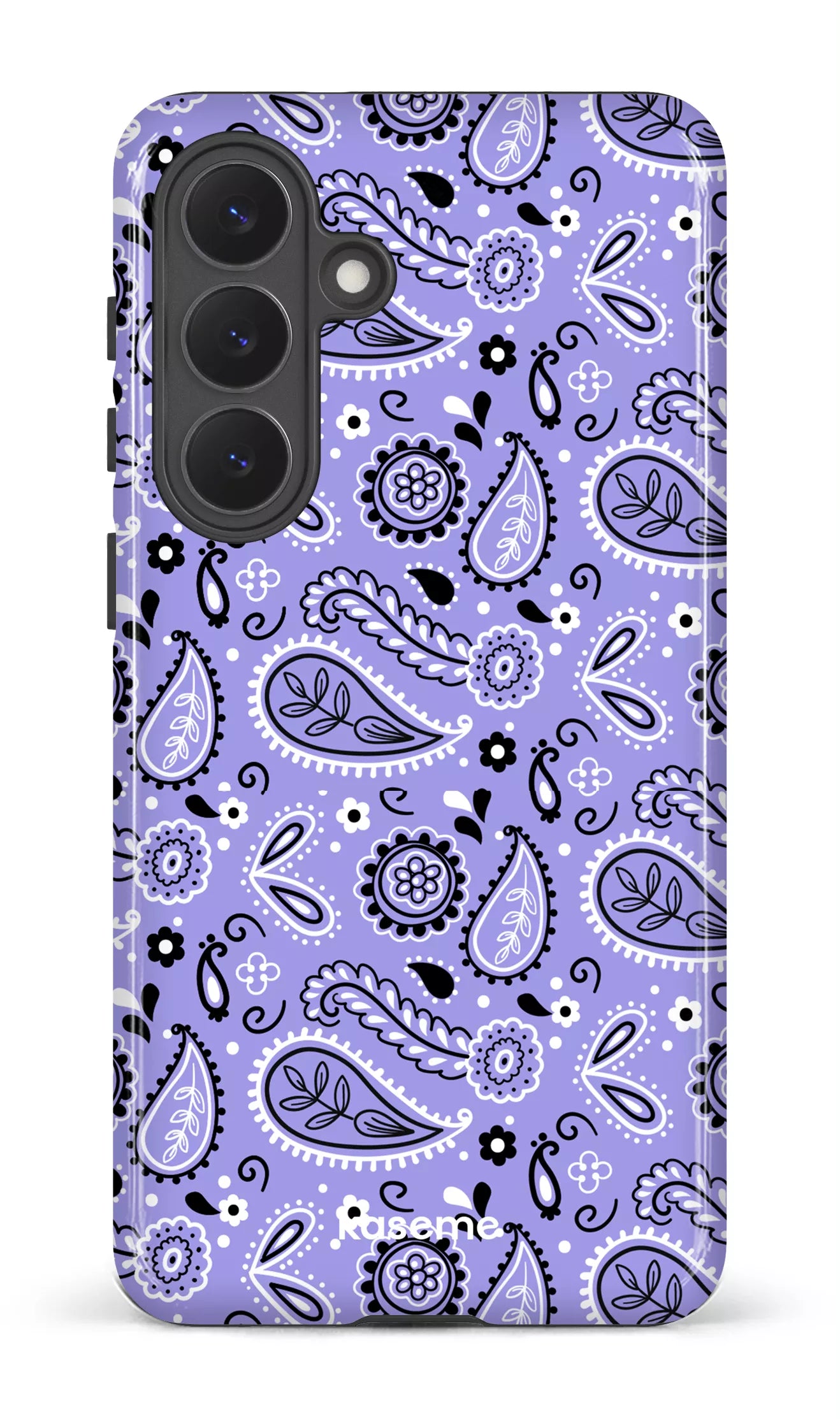 Galaxy S26P Tough (Gloss) Paisley Purple -