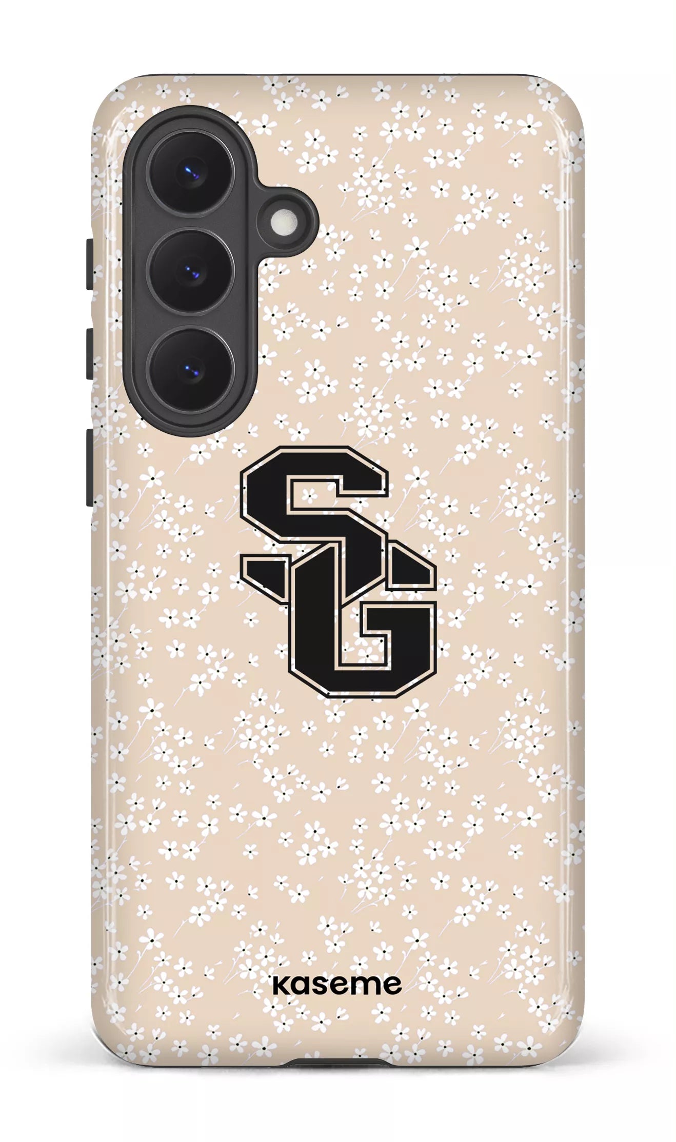 Galaxy S26P Tough (Gloss) Posy Beige x Dragons -
