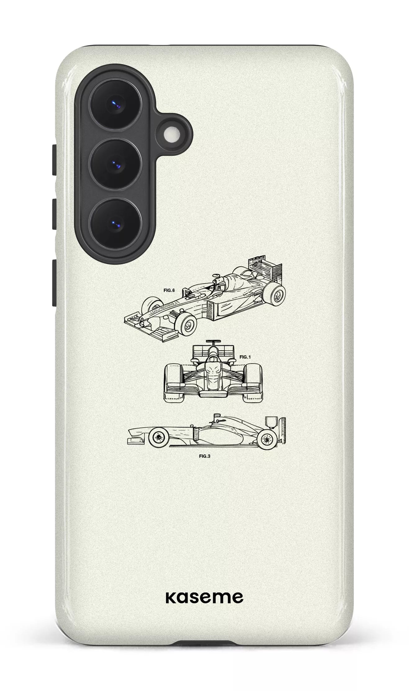 Galaxy S26P Tough (Gloss) Sport Car White -