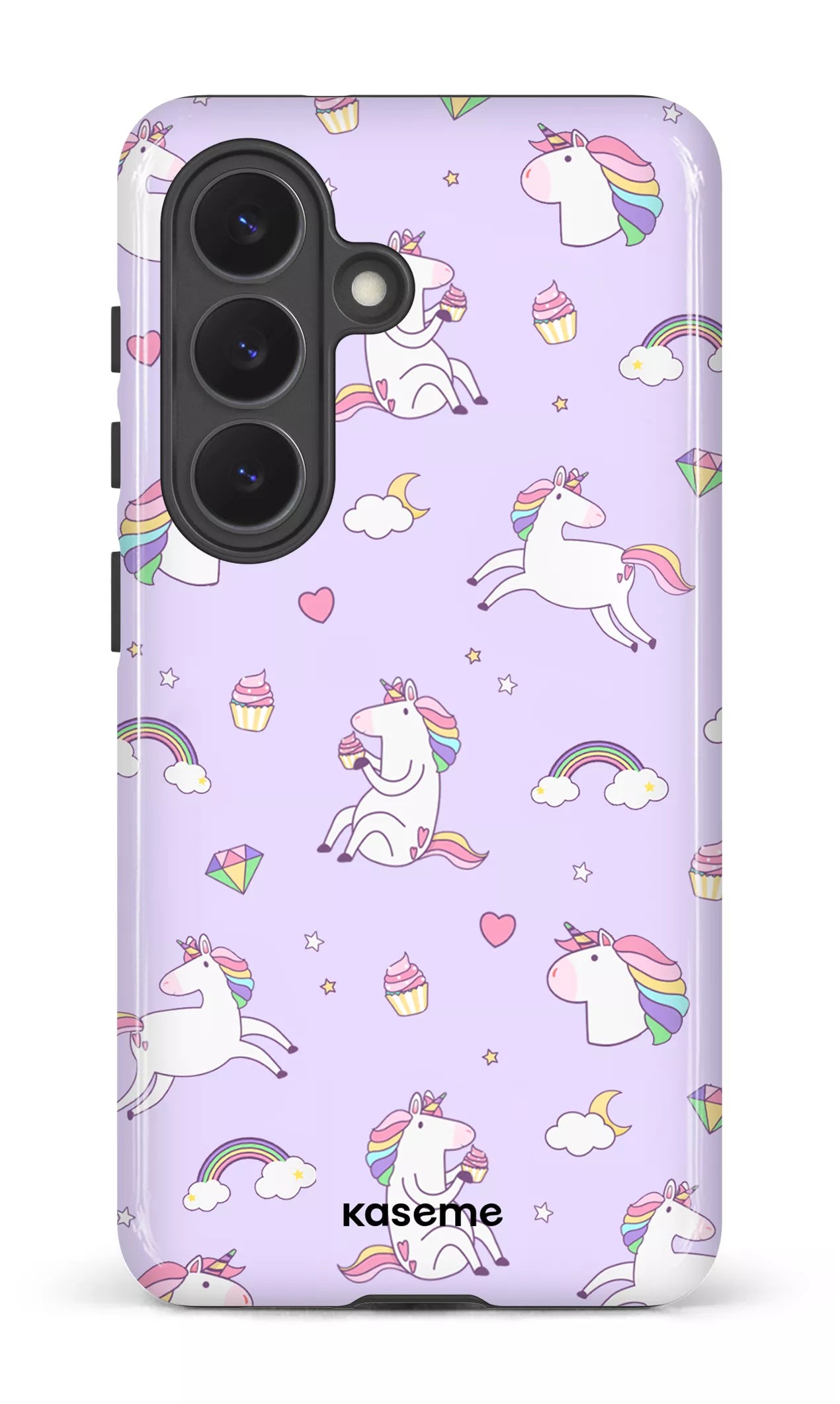 Galaxy  S26 Tough (Gloss) Glitter purple -