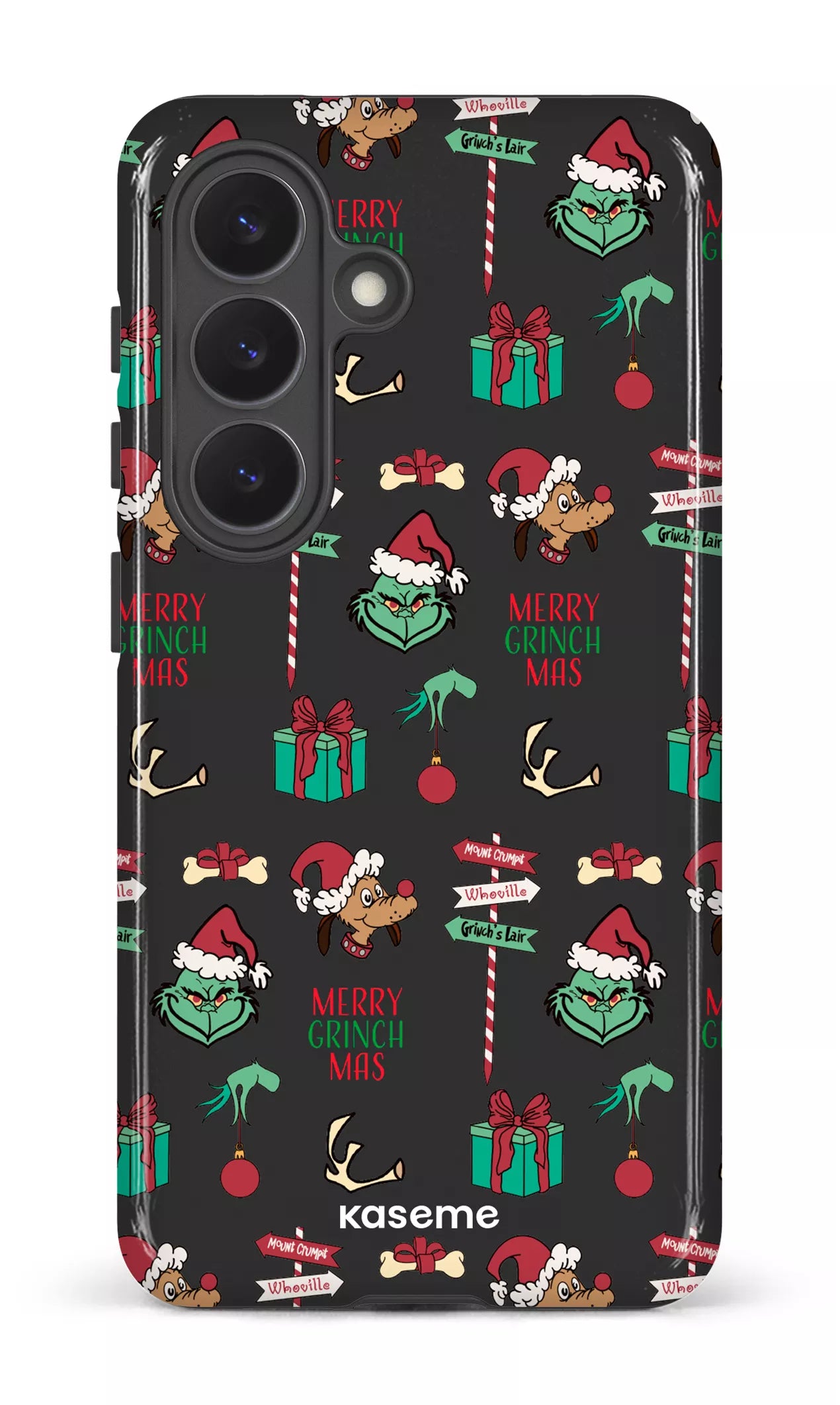 Galaxy  S26 Tough (Gloss) Grinchmas black -