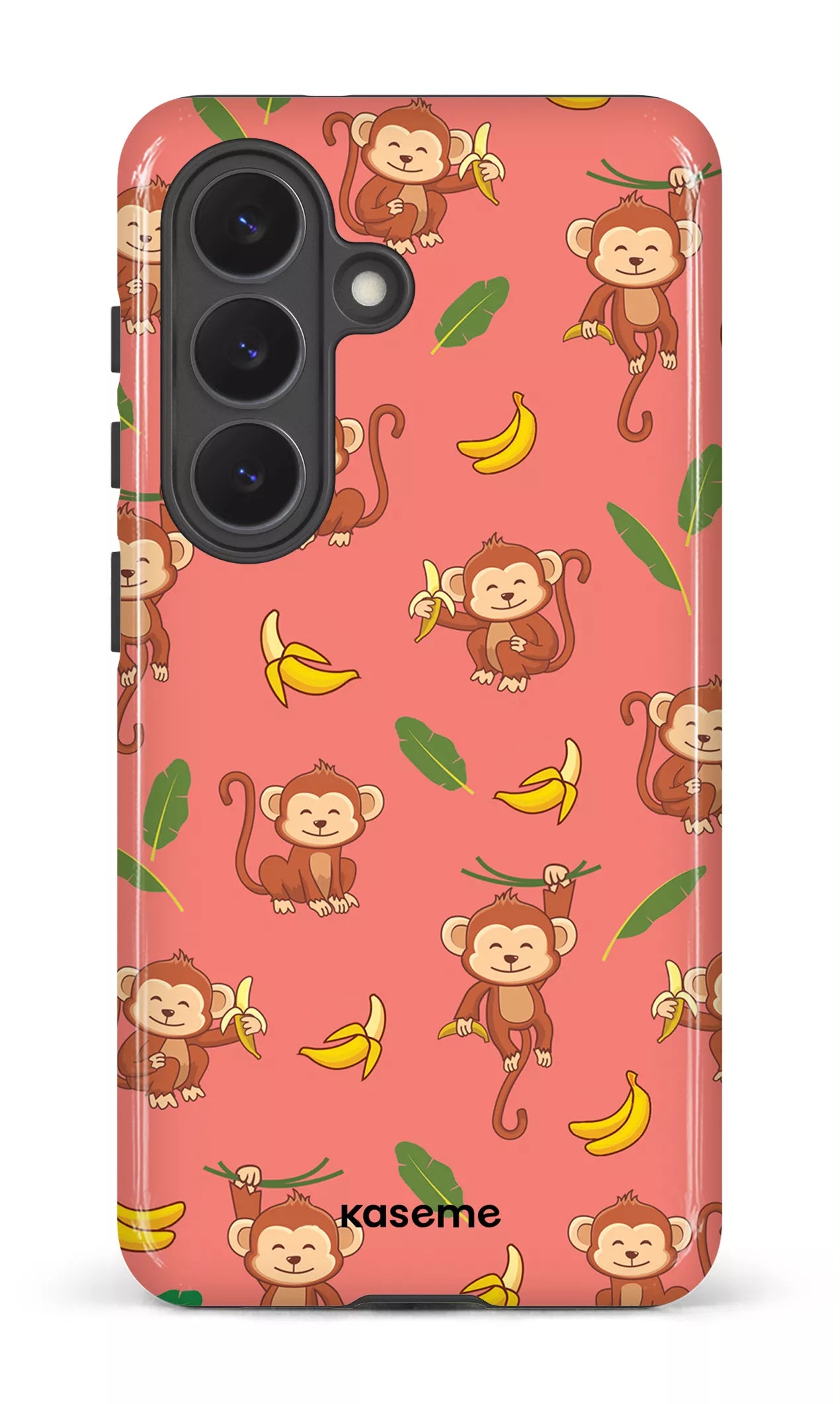 Galaxy  S26 Tough (Gloss) Happy Monkey red -