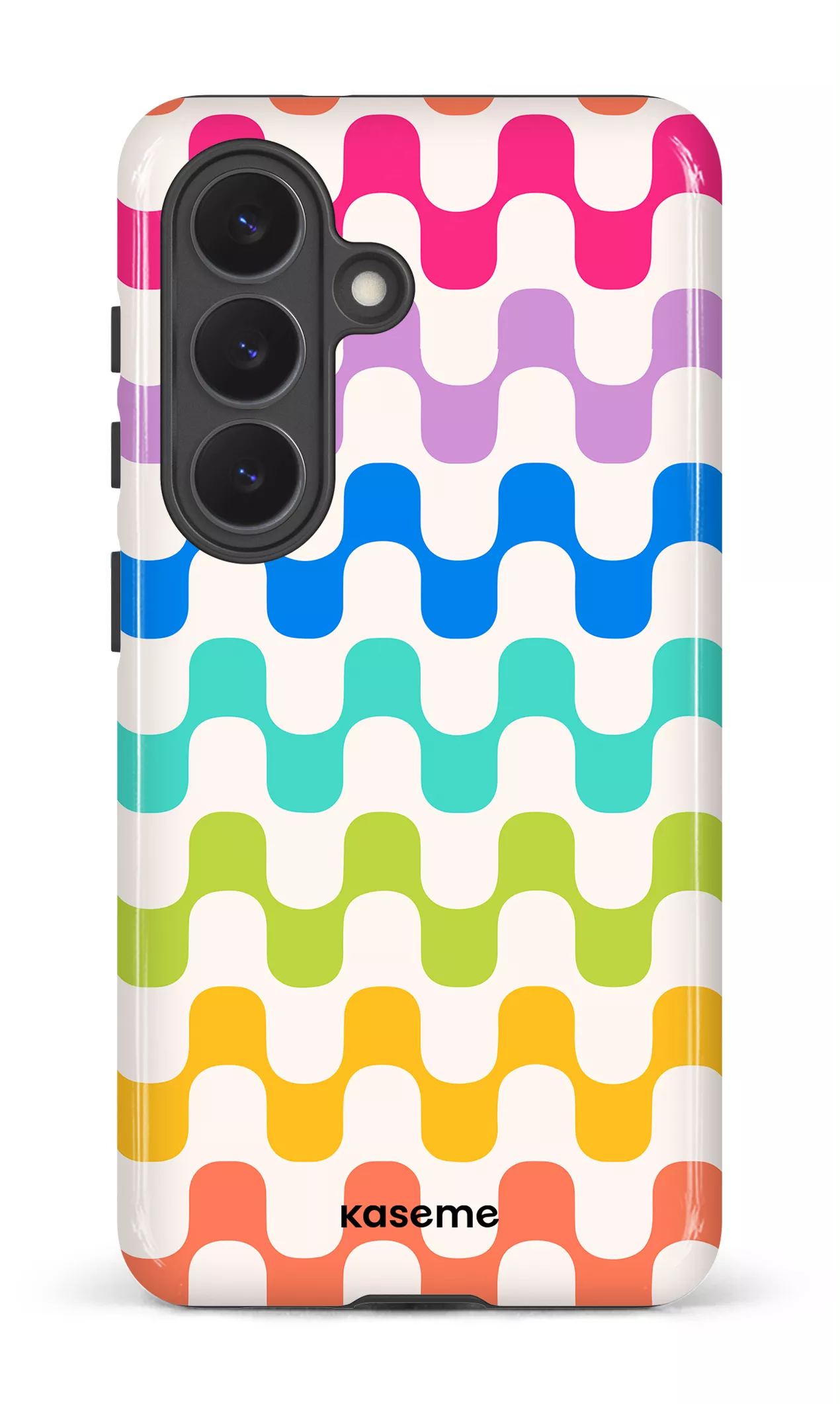 Galaxy  S26 Tough (Gloss) Hippy Rainbow -