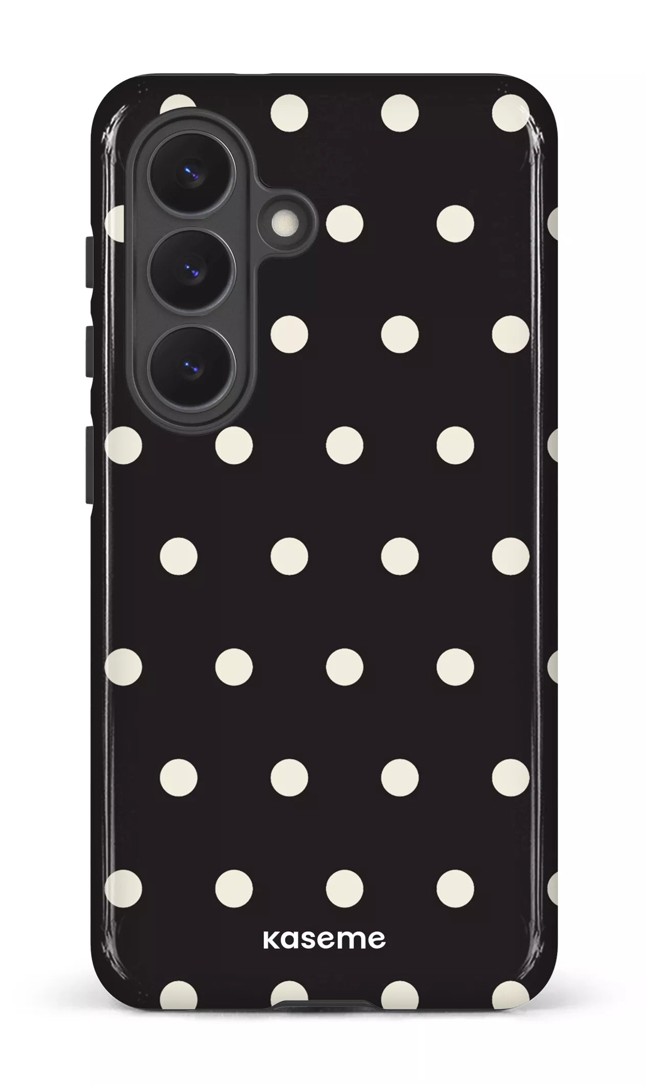 Galaxy  S26 Tough (Gloss) Polka Black -