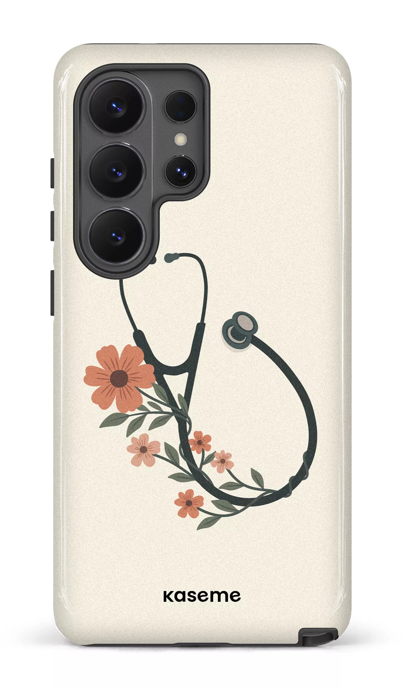 Galaxy S26 U Tough (Gloss) Blossom Beat Beige -