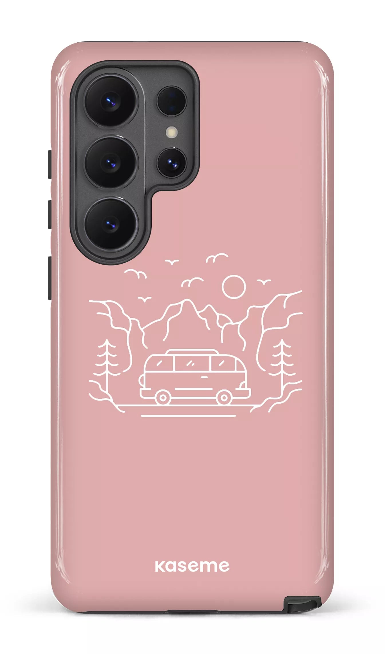 Galaxy S26 U Tough (Gloss) Camp life pink -
