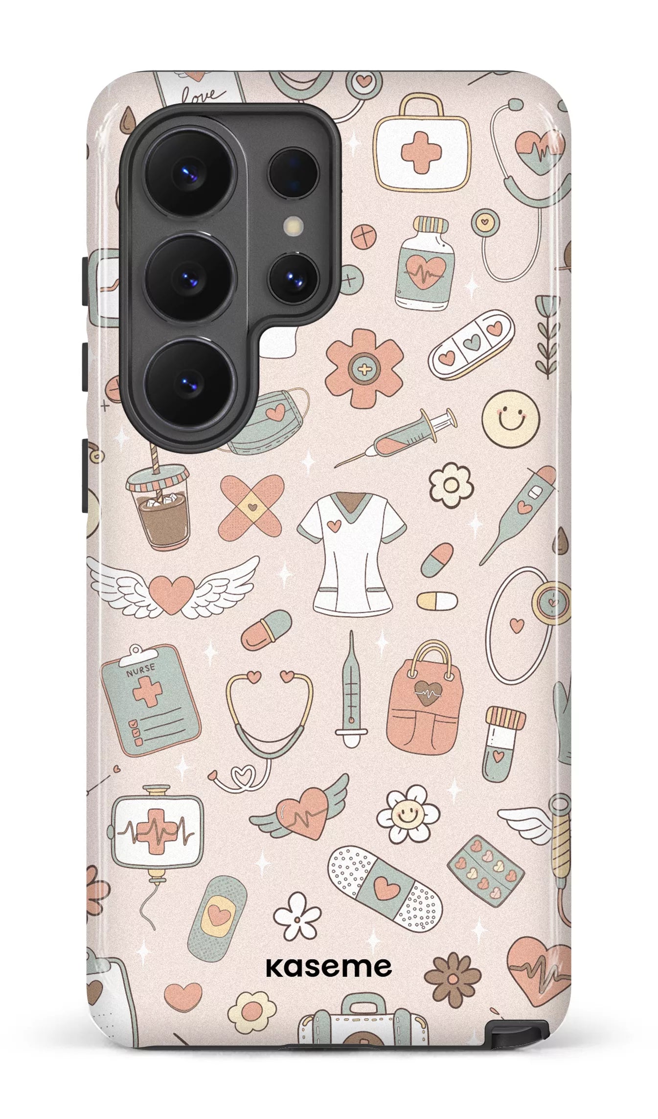 Galaxy S26 U Tough (Gloss) Code Beige -