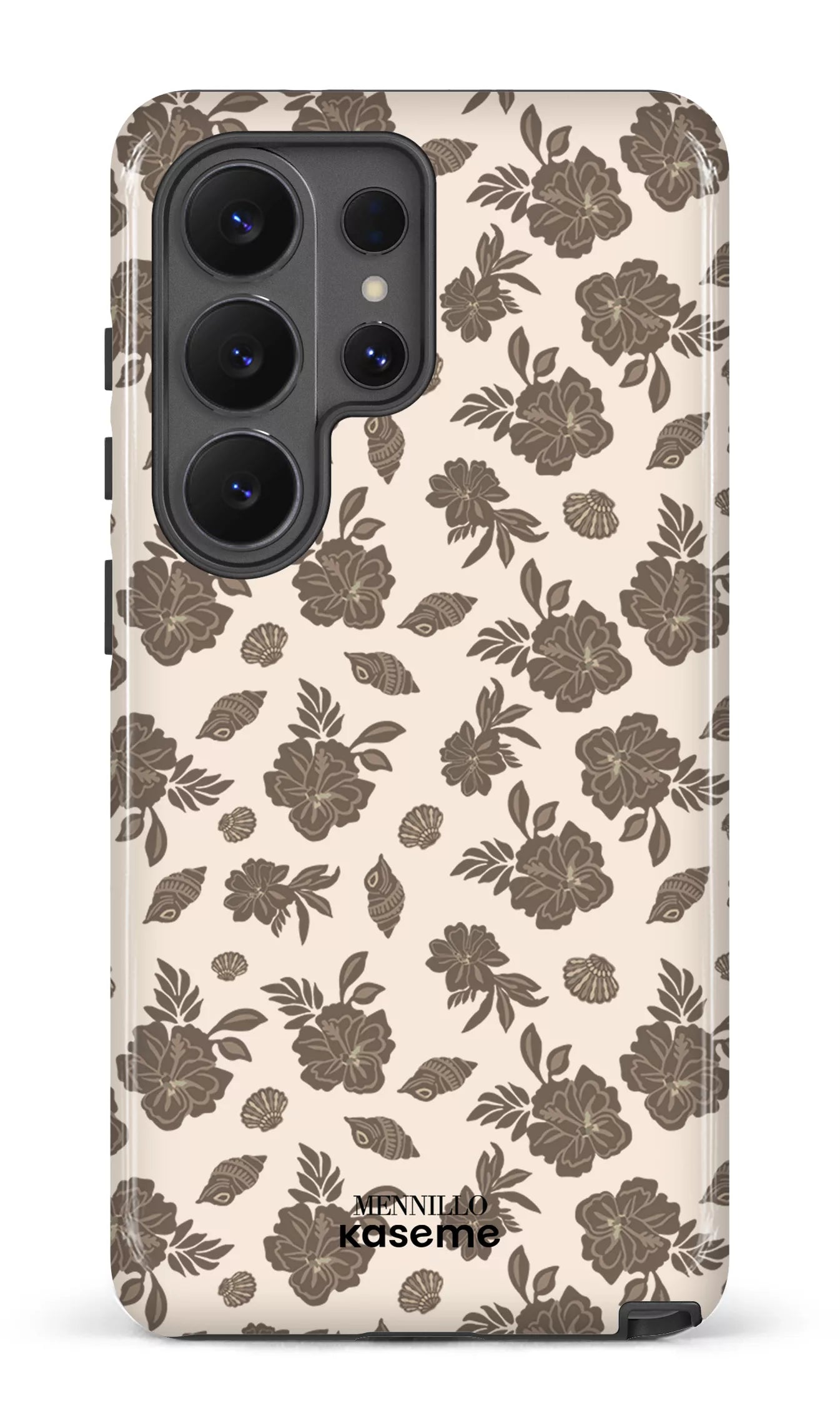 Galaxy S26 U Tough (Gloss) Floral Brown by Mennillo -
