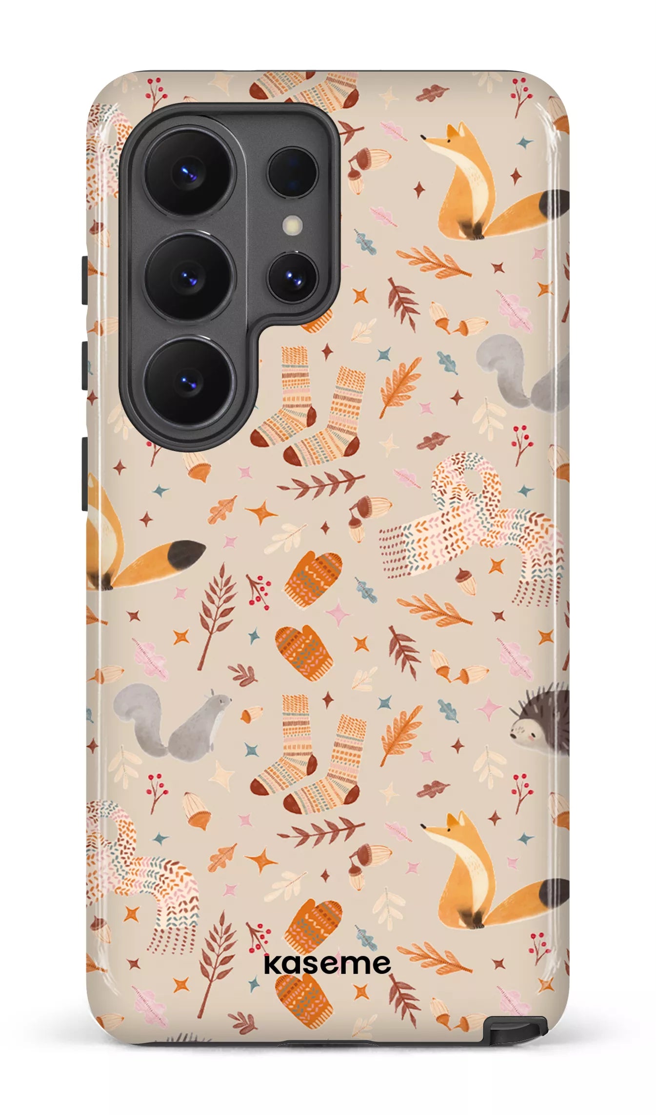 Galaxy S26 U Tough (Gloss) Foggy beige -