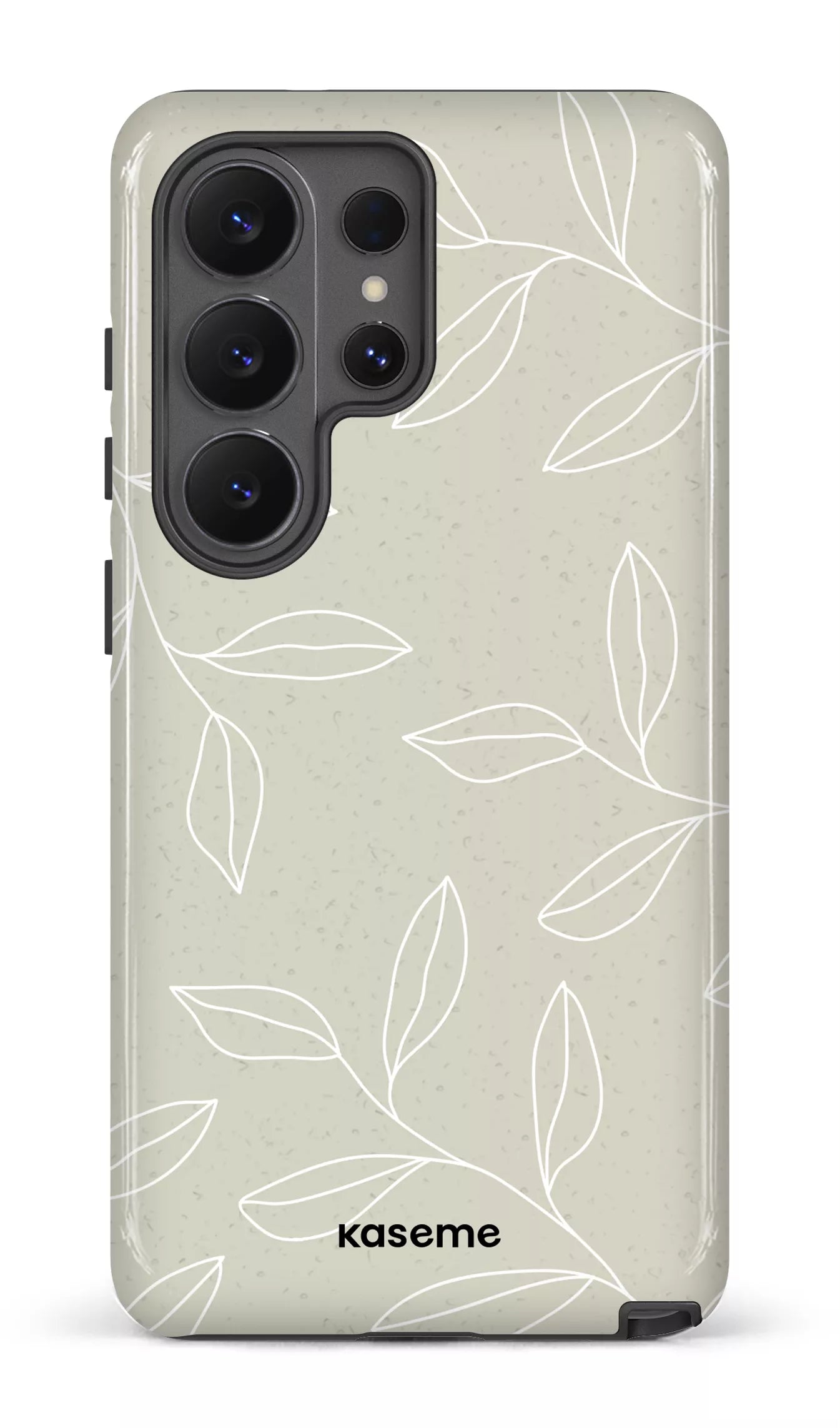 Galaxy S26 U Tough (Gloss) Gloomy Beige and White -