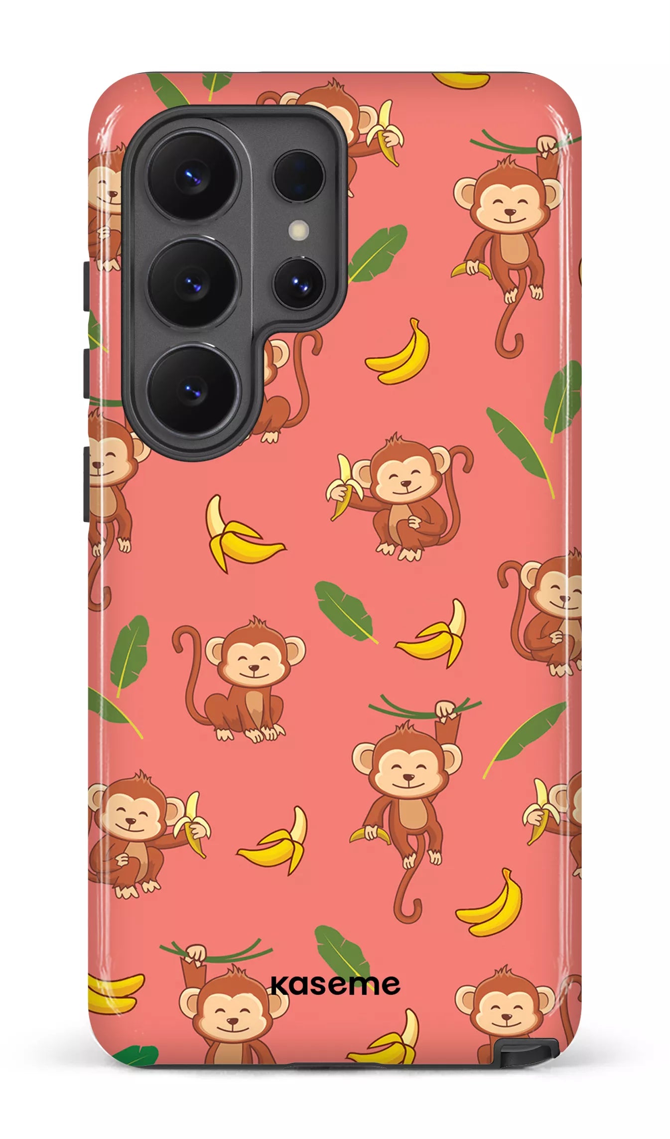 Galaxy S26 U Tough (Gloss) Happy Monkey red -