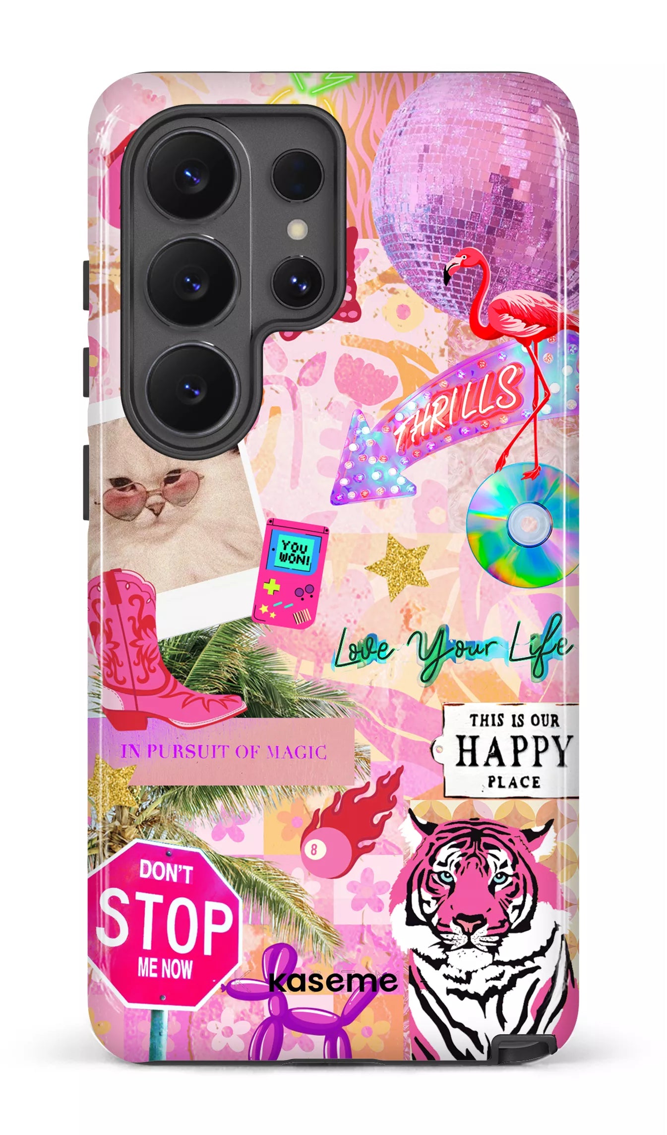 Galaxy S26 U Tough (Gloss) Happy Place -