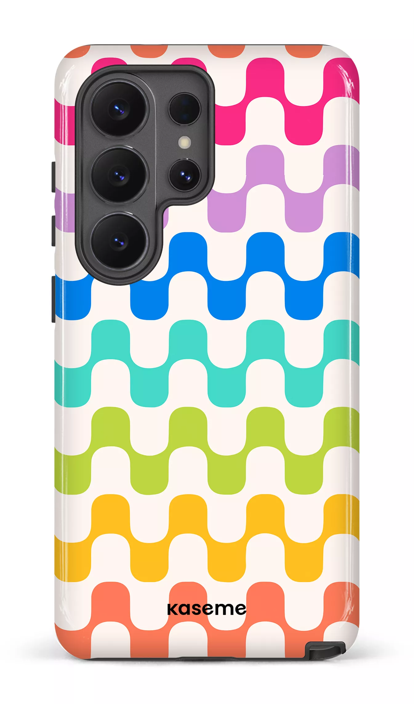 Galaxy S26 U Tough (Gloss) Hippy Rainbow -