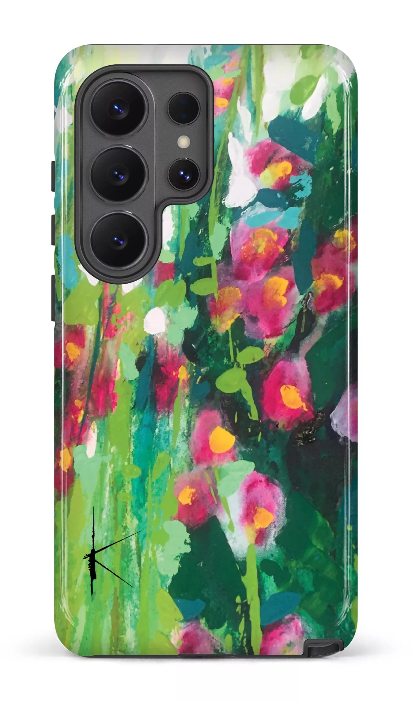 Galaxy S26 U Tough (Gloss) La Rose Trémière par Kristine Girard -