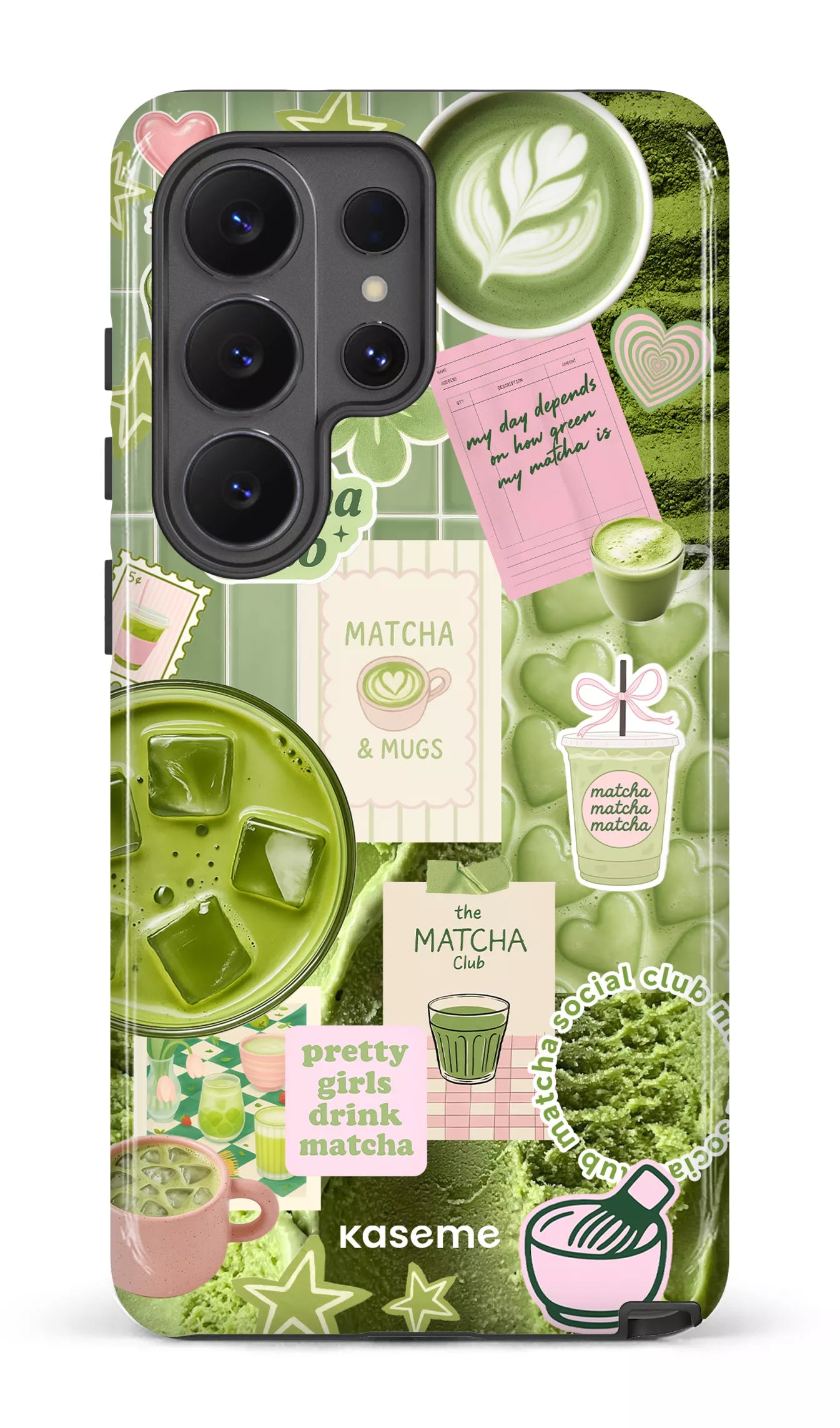 Galaxy S26 U Tough (Gloss) Matcha Rituals -
