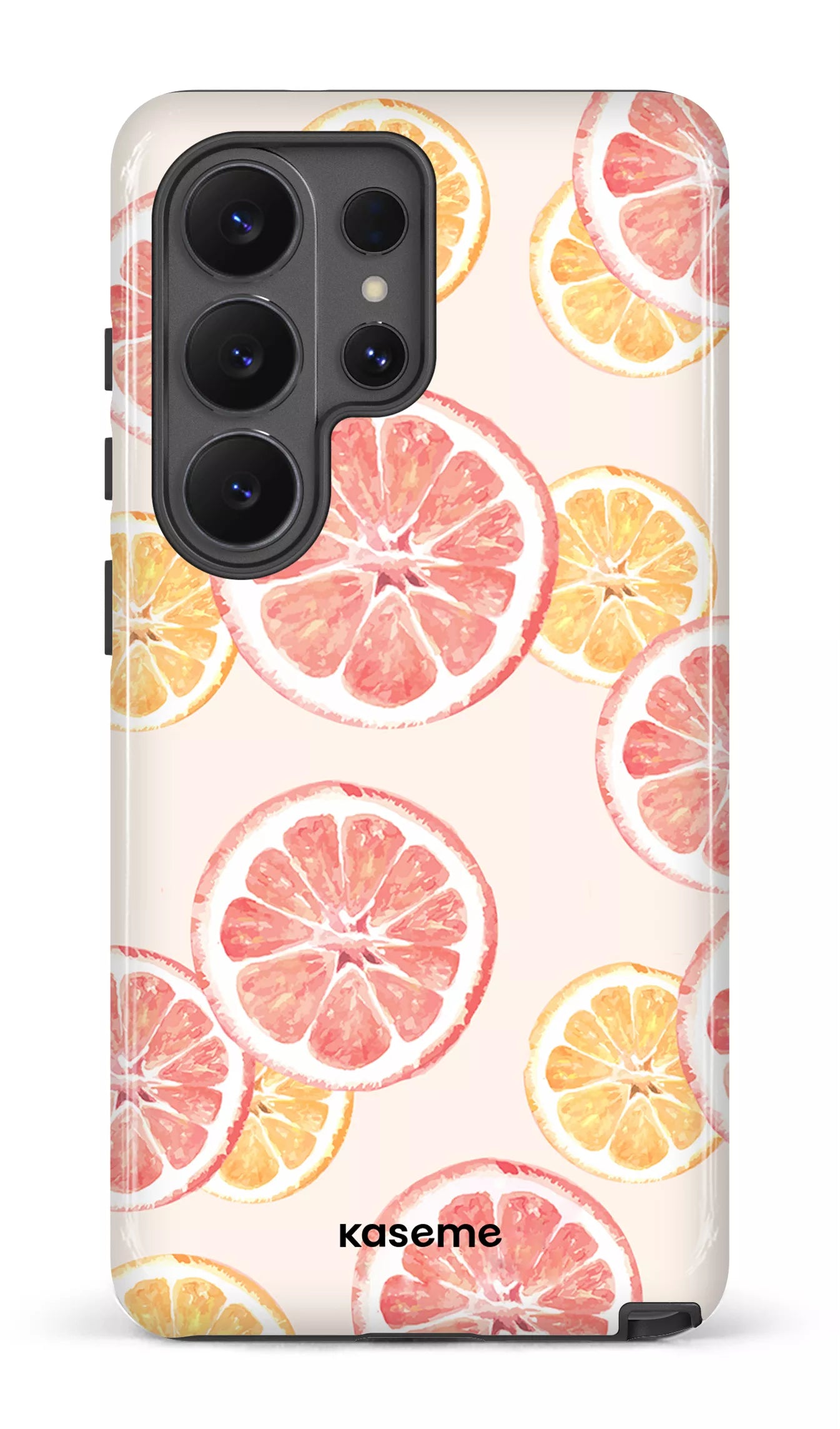 Galaxy S26 U Tough (Gloss) Pink lemonade beige -