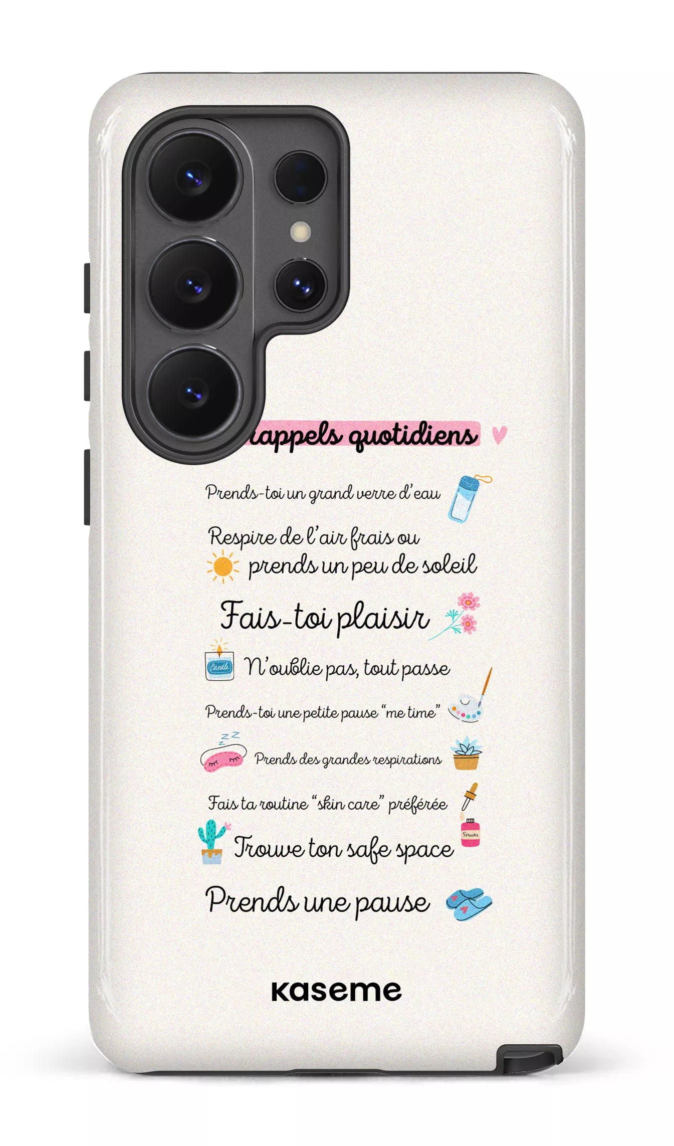 Galaxy S26 U Tough (Gloss) Tes rappels quotidiens -