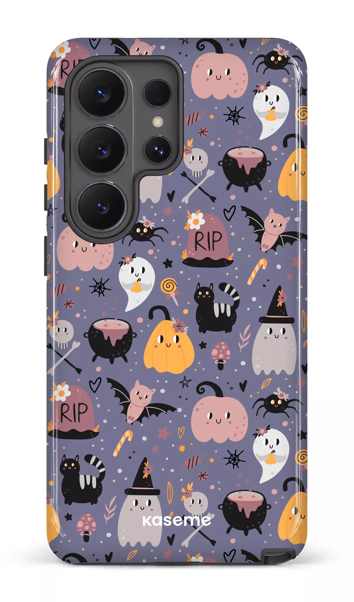 Galaxy S26 U Tough (Gloss) Trick or Threat Purple -