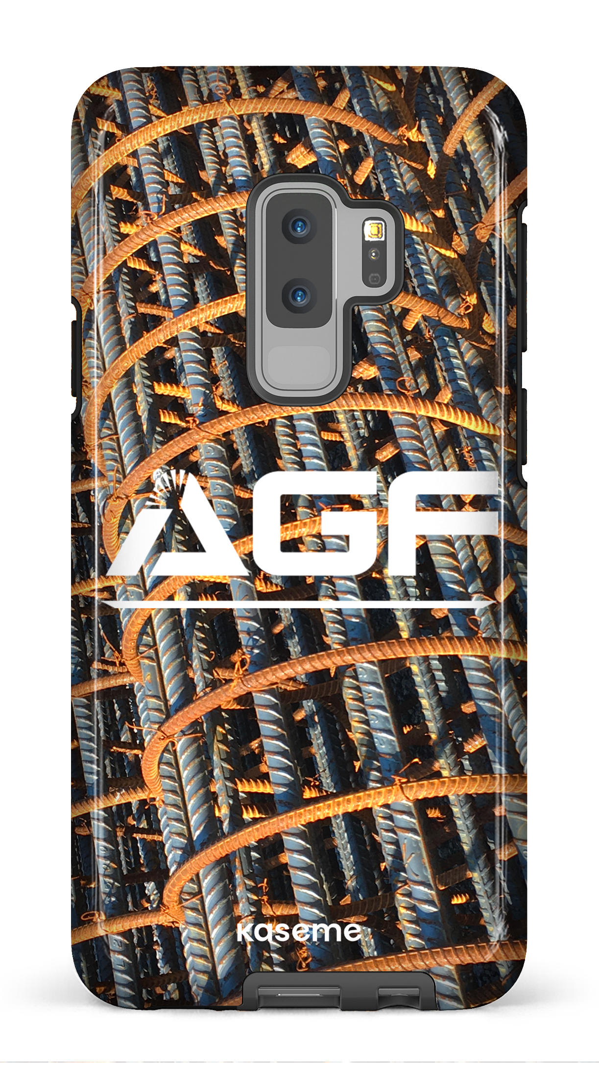 Galaxy S9 Plus Tough AGF Acier -