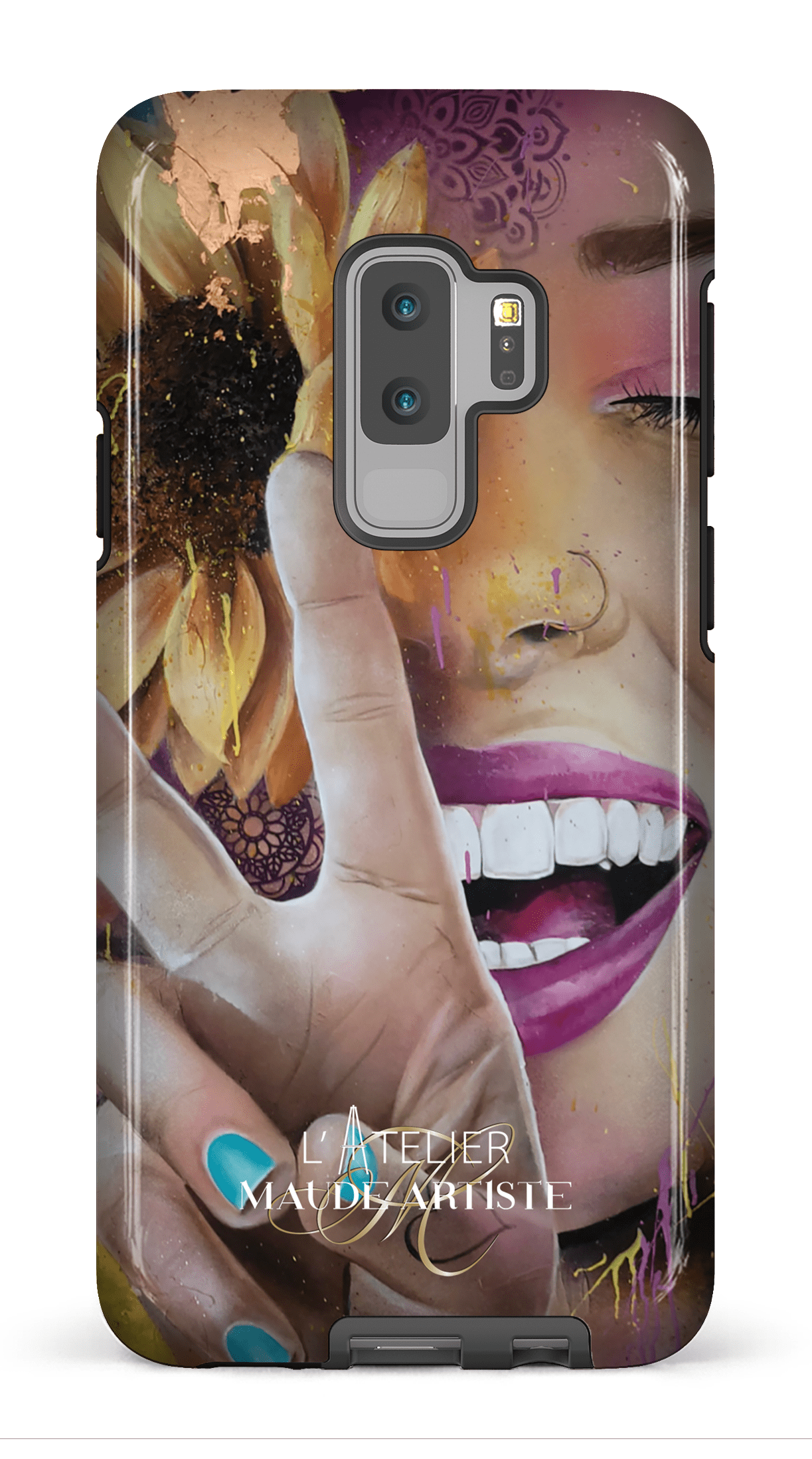 Galaxy S9 Plus Tough Around Peace by Maude -