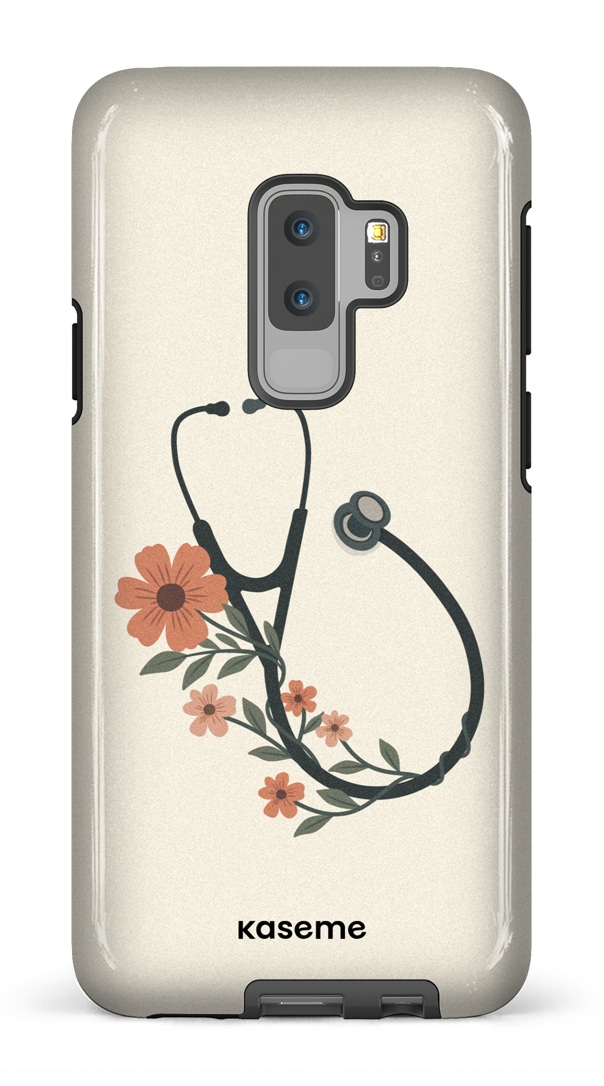Galaxy S9 Plus Tough Blossom Beat Beige -