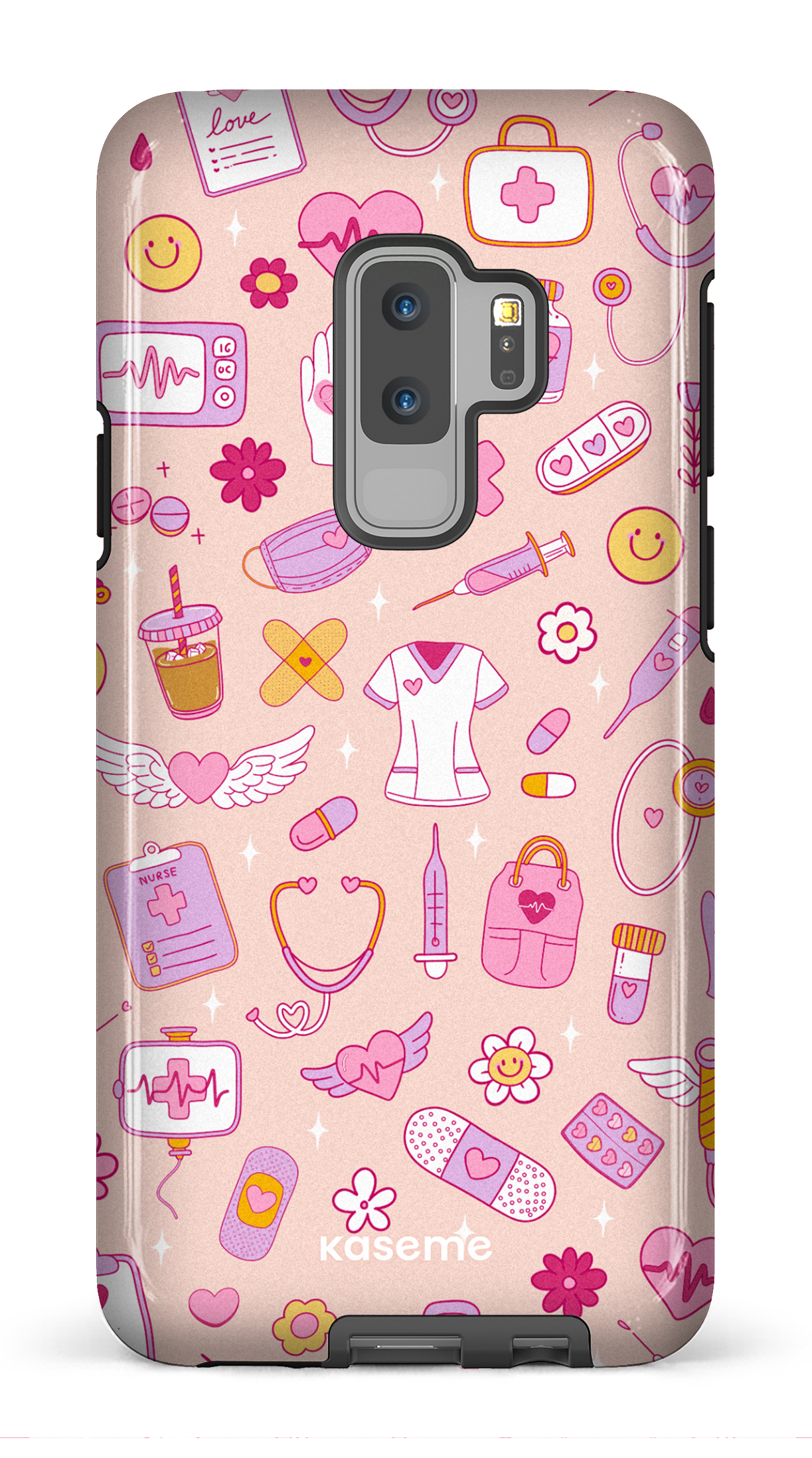 Galaxy S9 Plus Tough Code Pink -