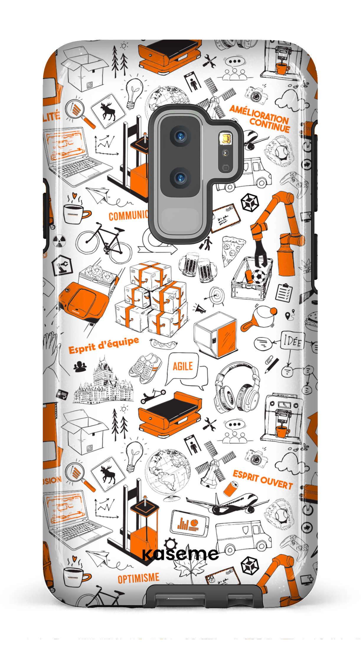 Galaxy S9 Plus Tough Murale Vanderlande -