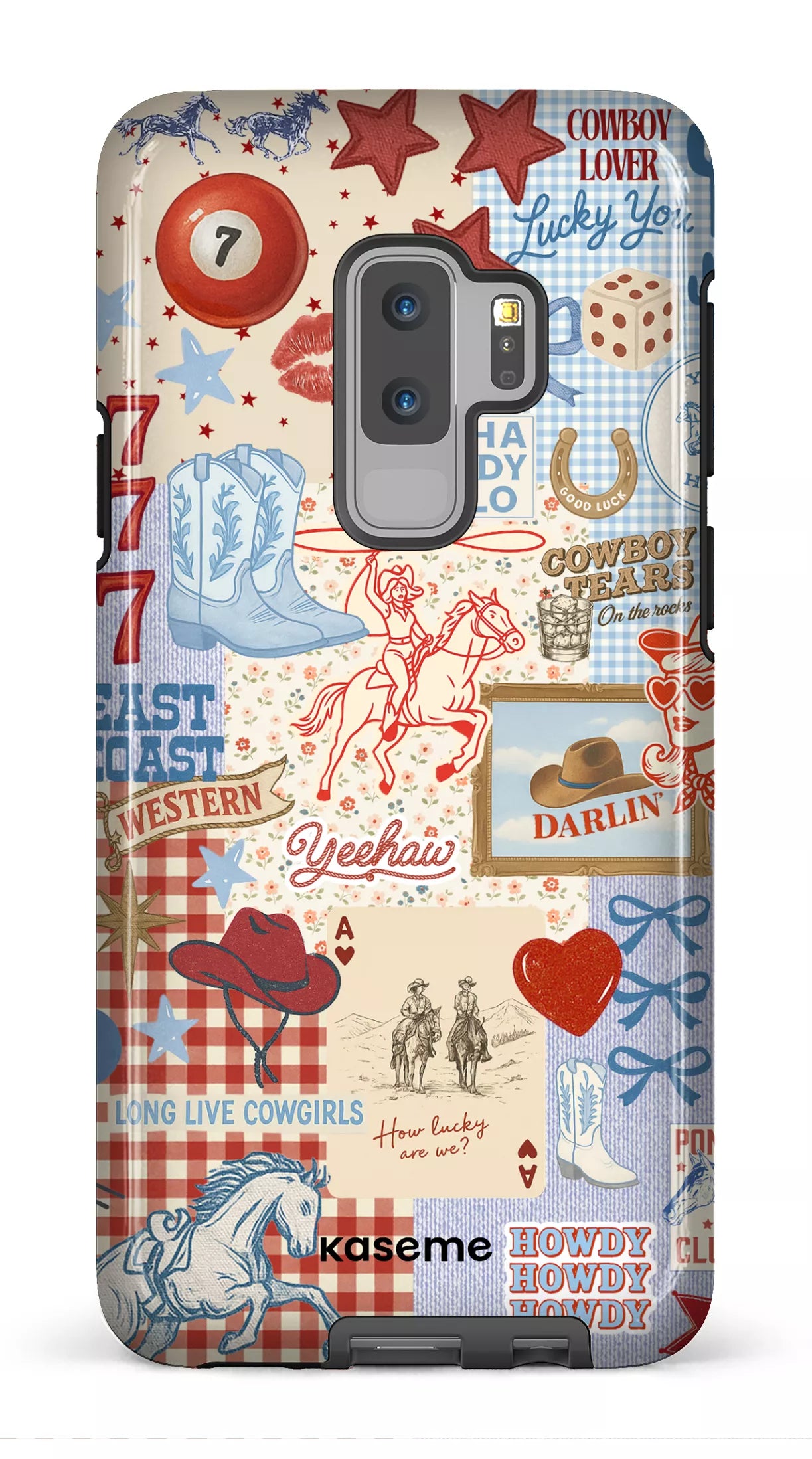 Galaxy S9 Plus Tough Rodeo Romance -