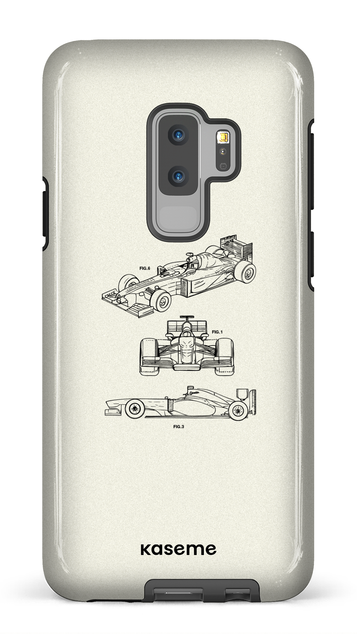 Galaxy S9 Plus Tough Sport Car White -