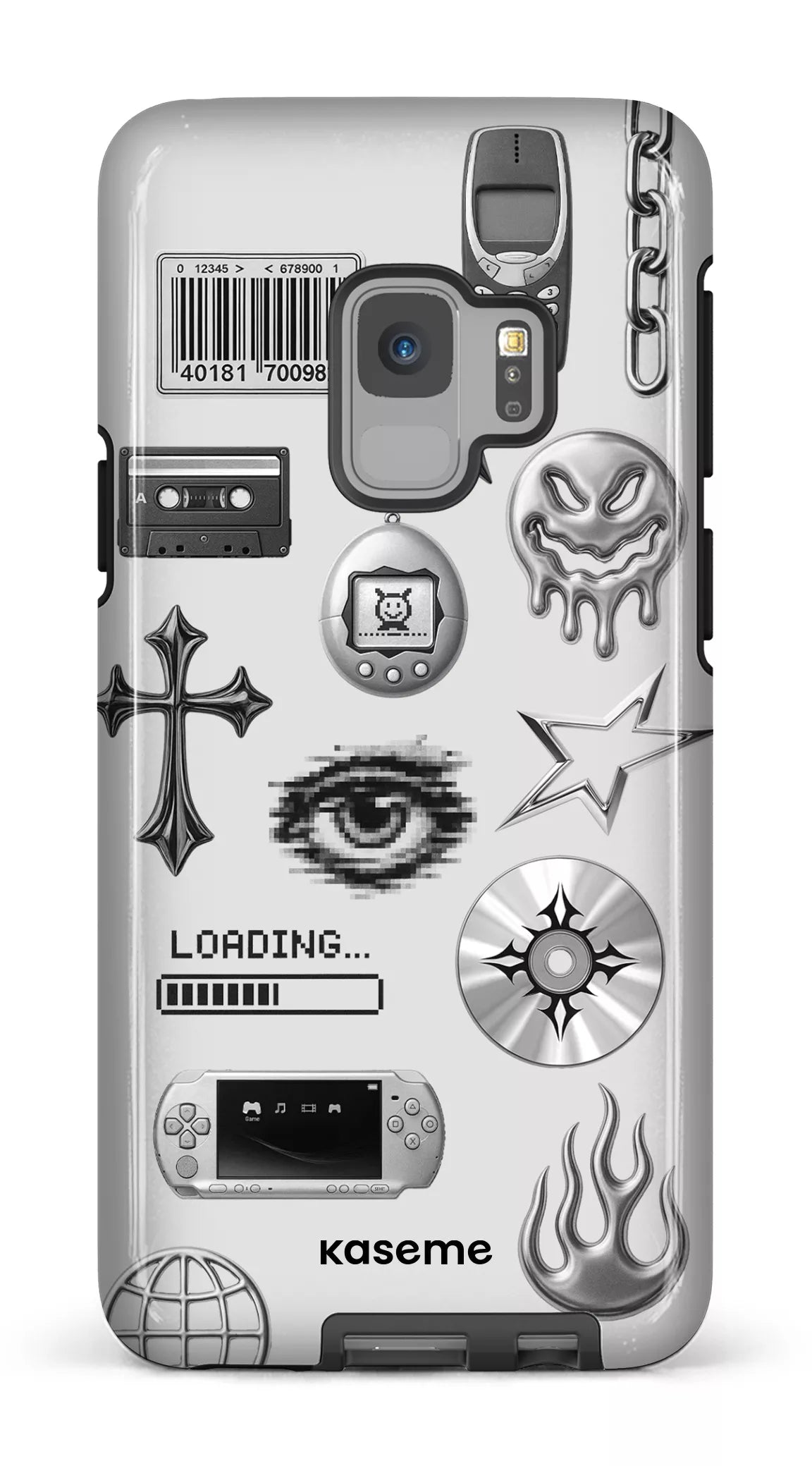 Galaxy S9 Tough Chrome -