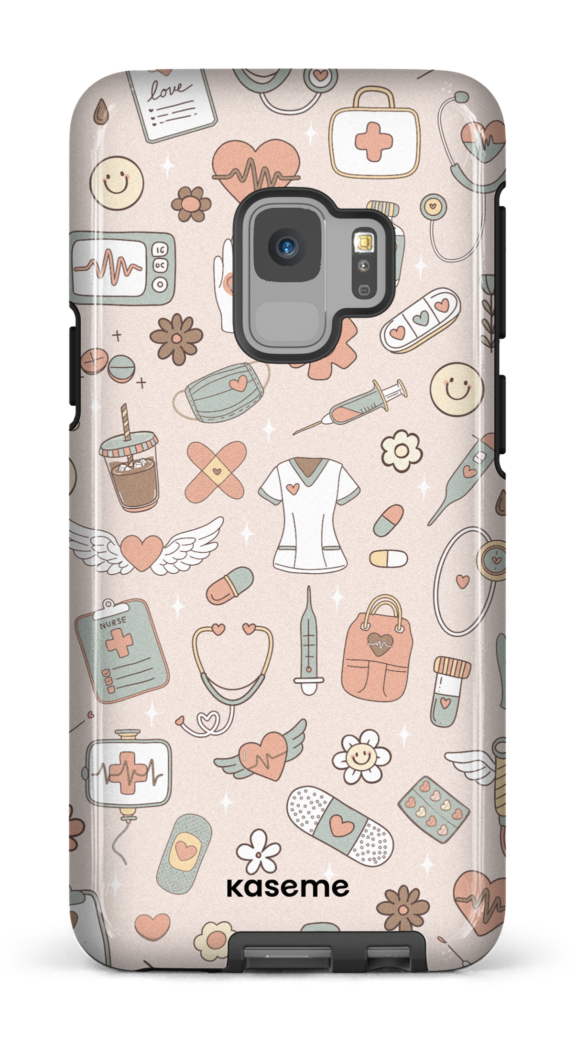 Galaxy S9 Tough Code Beige -