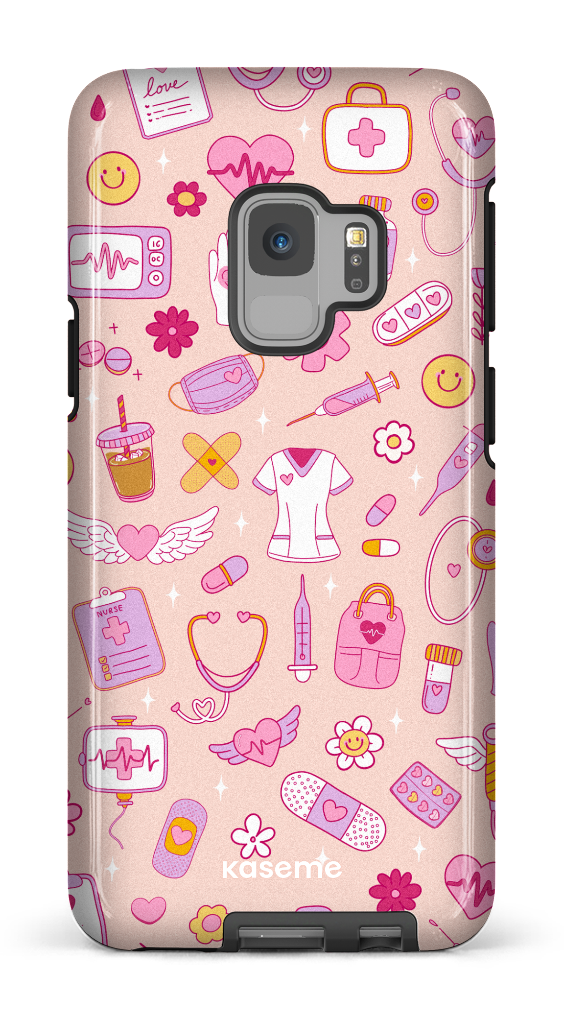 Galaxy S9 Tough Code Pink -