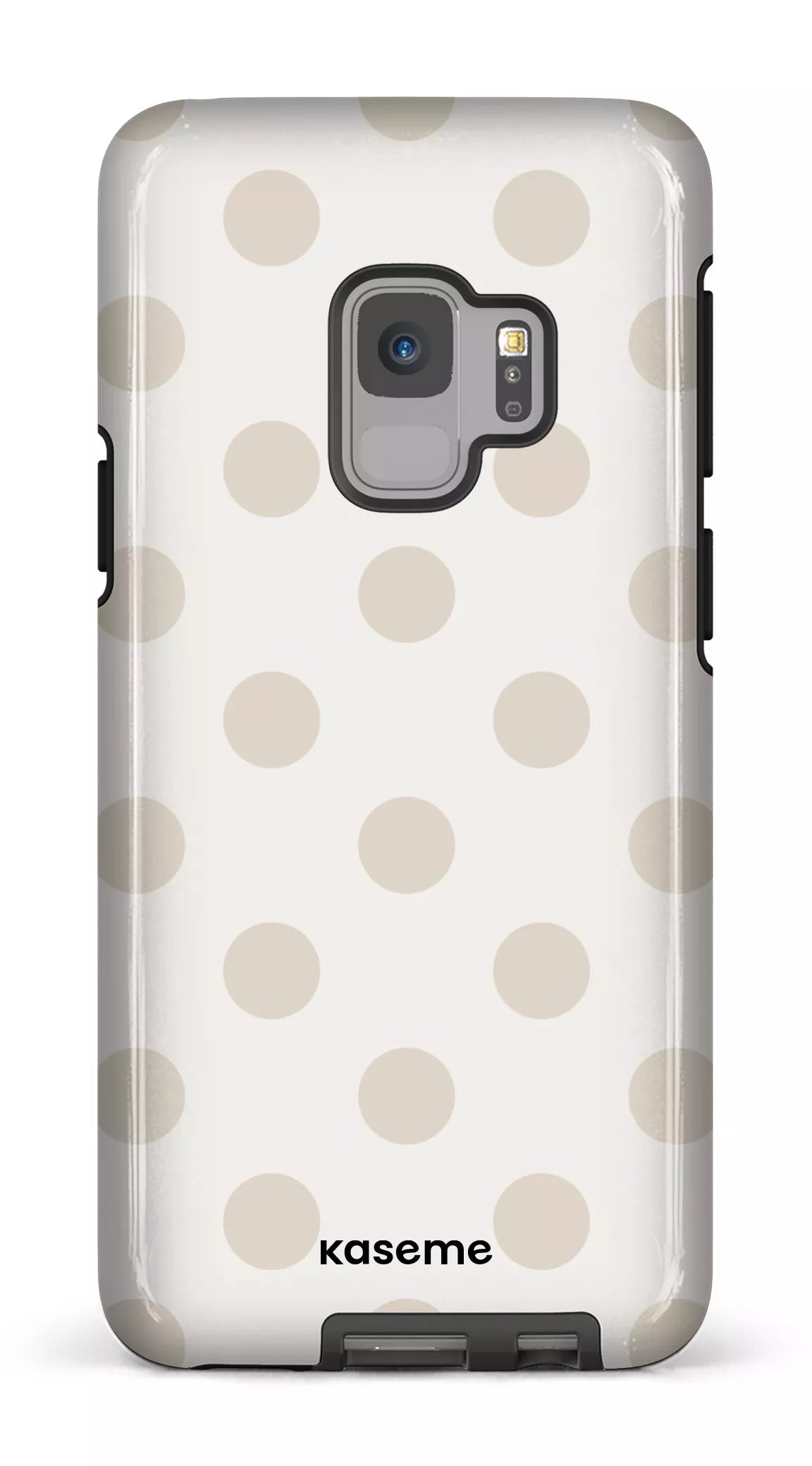 Galaxy S9 Tough Couture Beige & White -