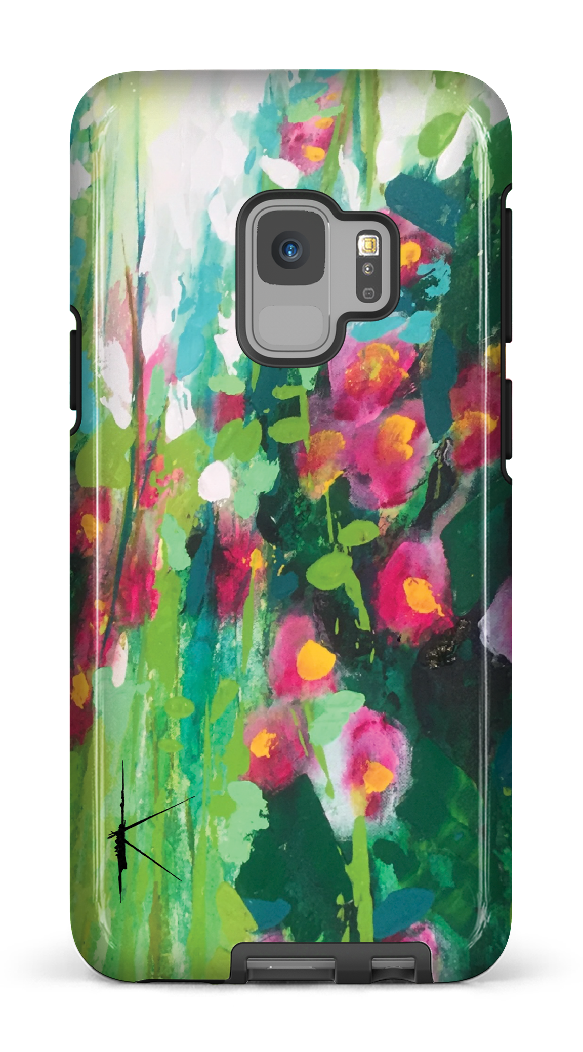 Galaxy S9 Tough La Rose Trémière par Kristine Girard -
