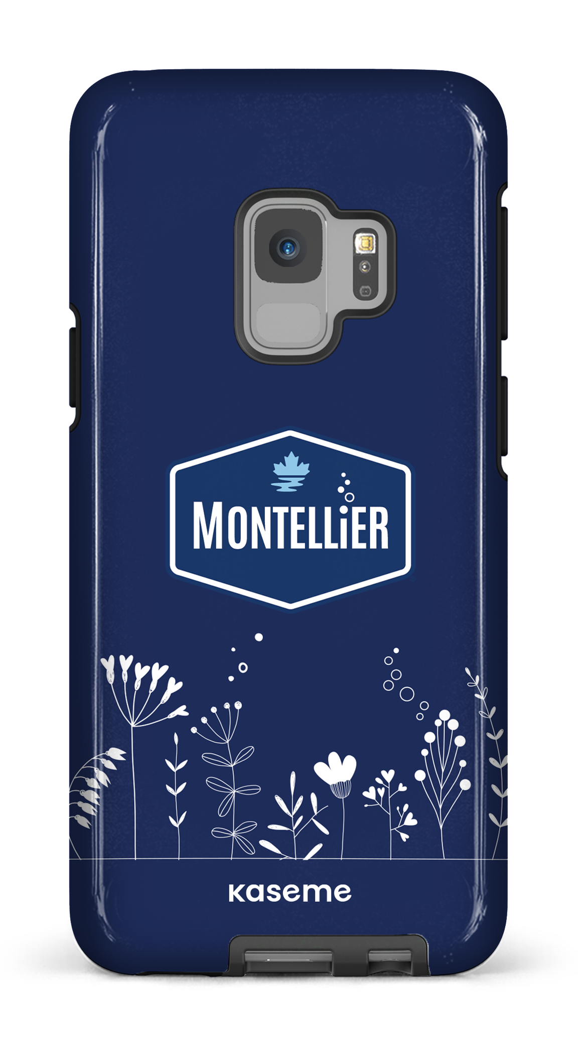 Galaxy S9 Tough Montellier Fleurs -